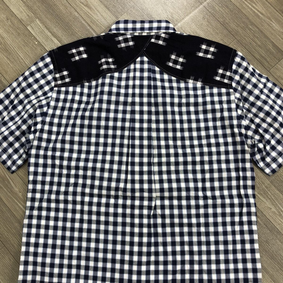 Comme des Garcons Homme 🇯🇵 SS15 Junya Watanabe Comme des Garcons Man Plaid Shirt CDG Size US S / EU 44-46 / 1 - 15 Thumbnail