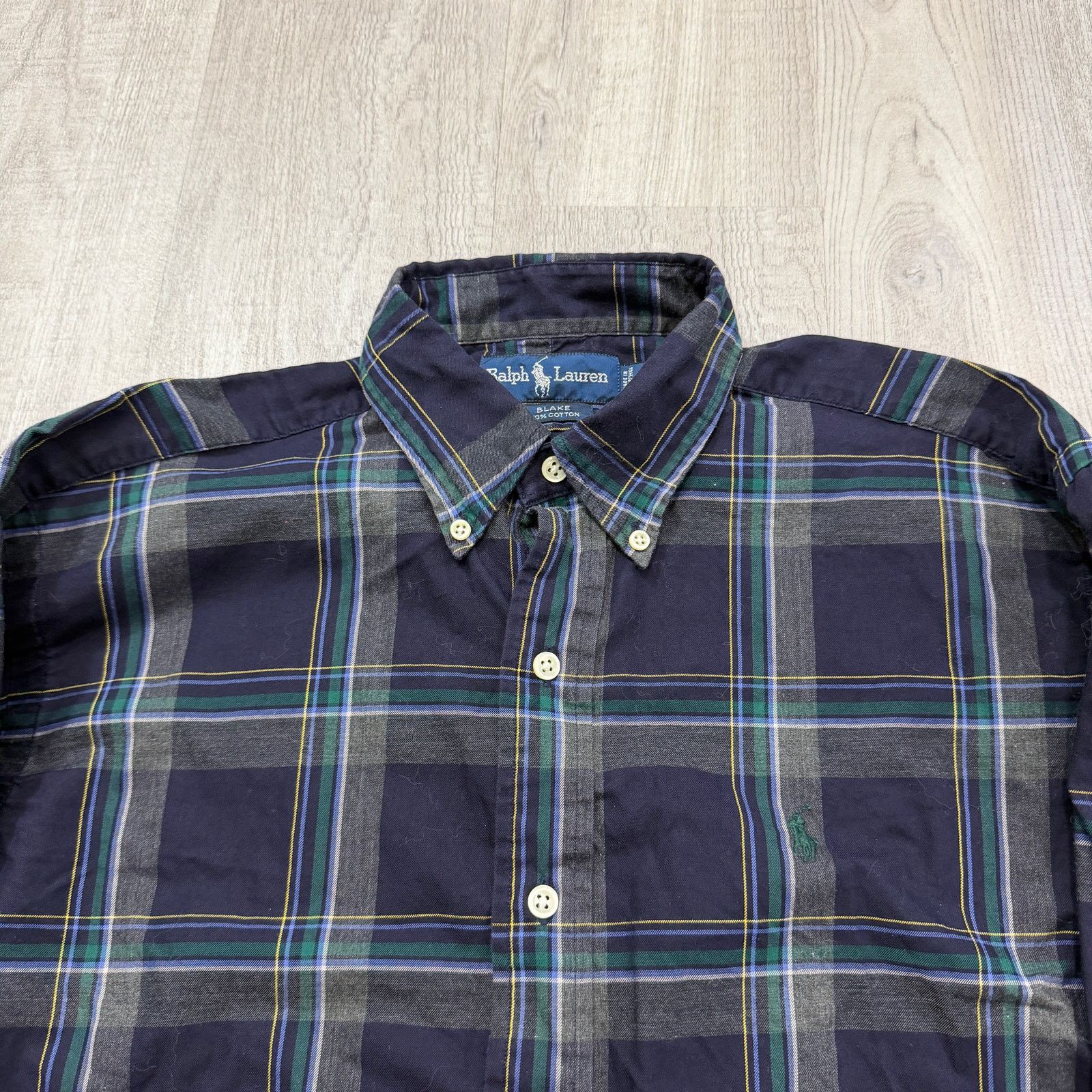 Polo Ralph Lauren Vintage Polo Ralph Lauren Blake Button Shirt Men's Small 90s Size US S / EU 44-46 / 1 - 3 Thumbnail