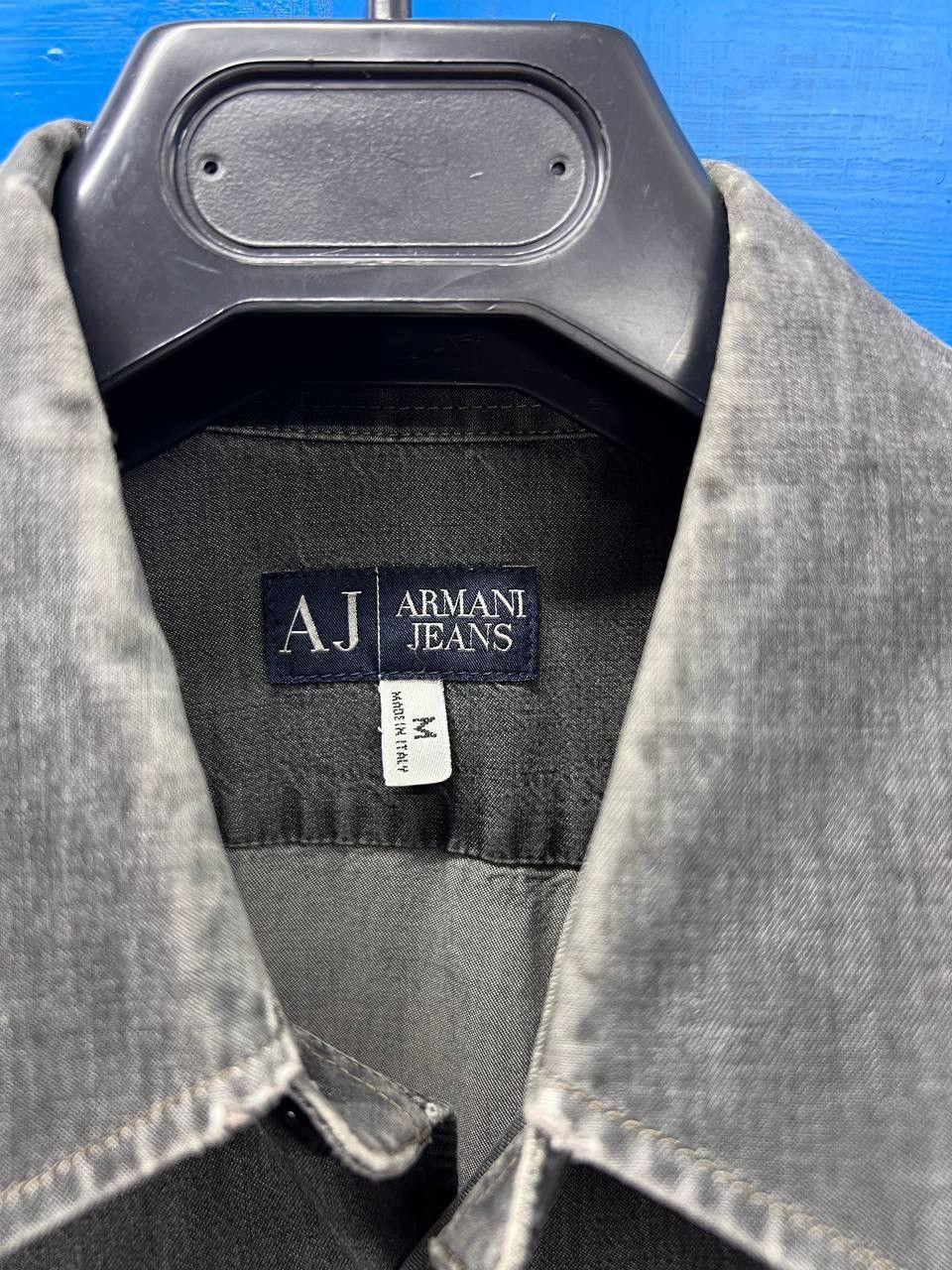 Armani × Vintage Armani jeans vintage shirt Size US M / EU 48-50 / 2 - 7 Thumbnail