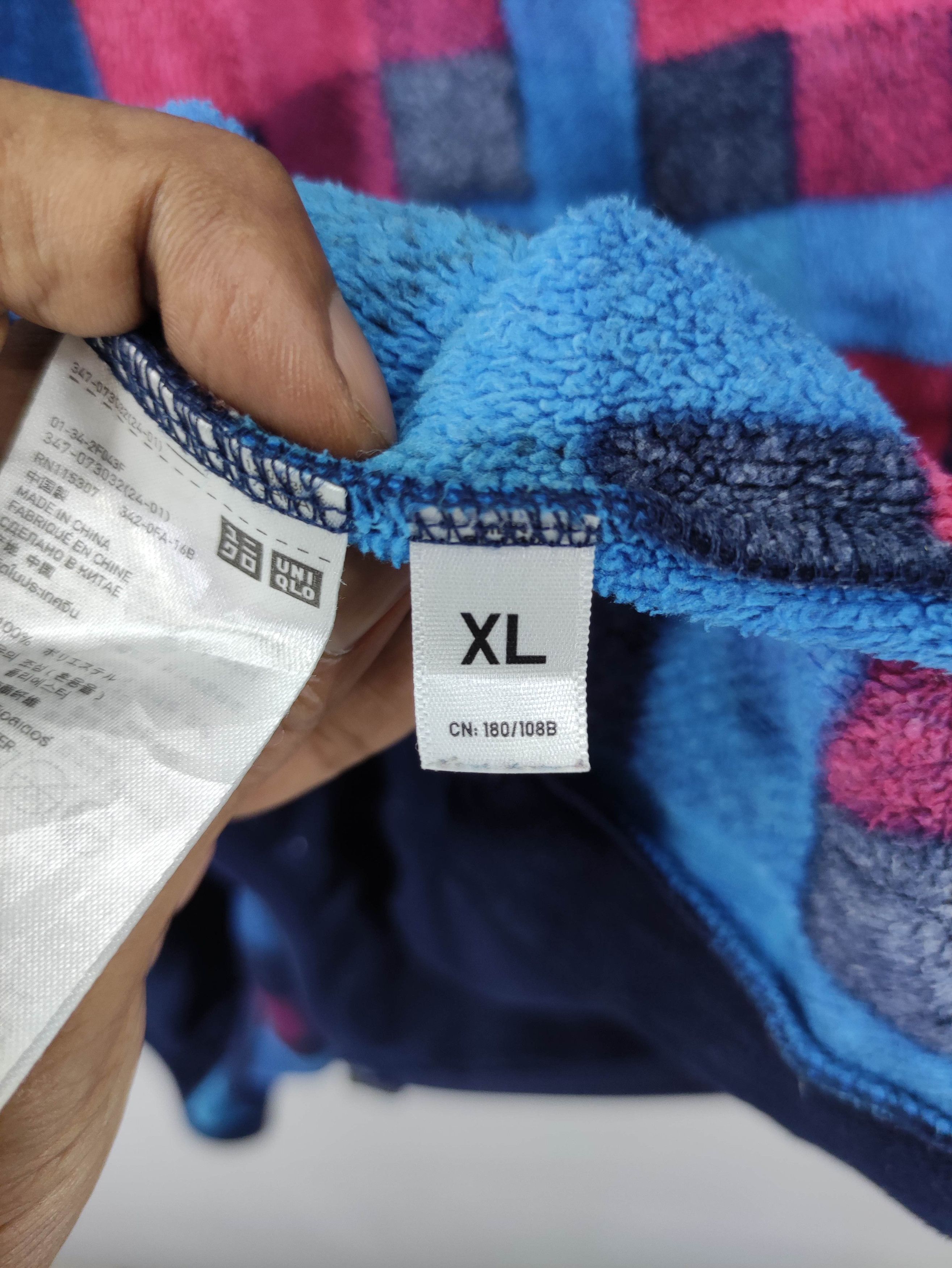 Uniqlo Vintage Uniqlo Sweater Chekered Zipper Size US XL / EU 56 / 4 - 9 Thumbnail