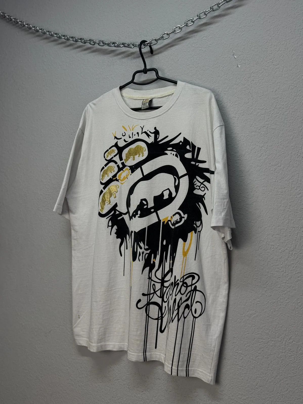 Ecko Unltd. Vintage Ecko T-shirt JNCO ED HARDY STYLE FADED STREETWEAR Size US XL / EU 56 / 4 - 2 Thumbnail