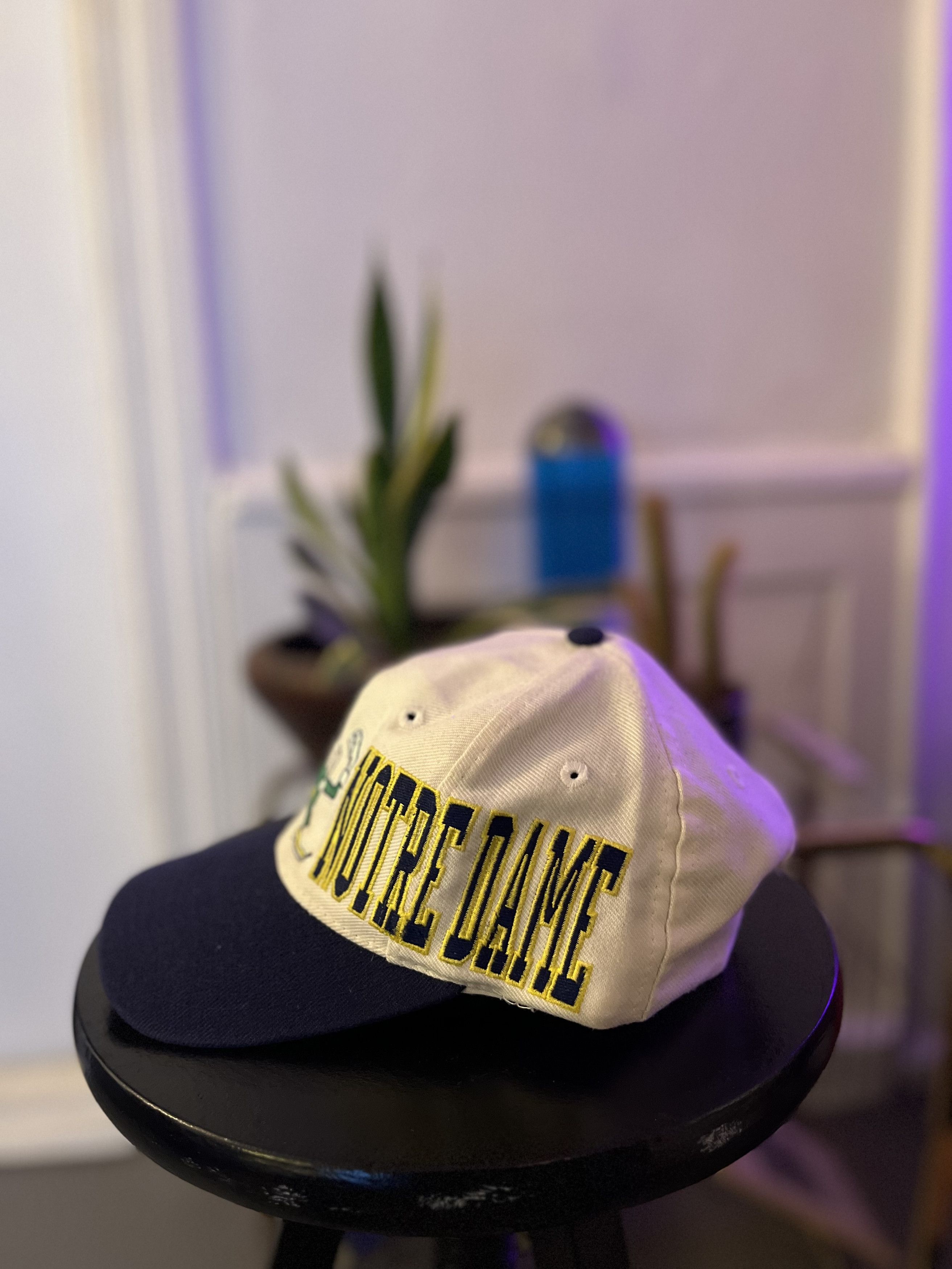 Apex One Notre Dame ApexOne Vintage Snapback Hat Cap 90s Size ONE SIZE - 2 Thumbnail