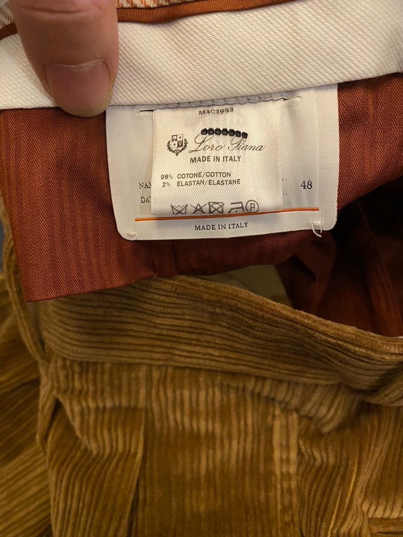 Loro Piana LORO PIANA Cotton trousers Size 48L - 6 Thumbnail