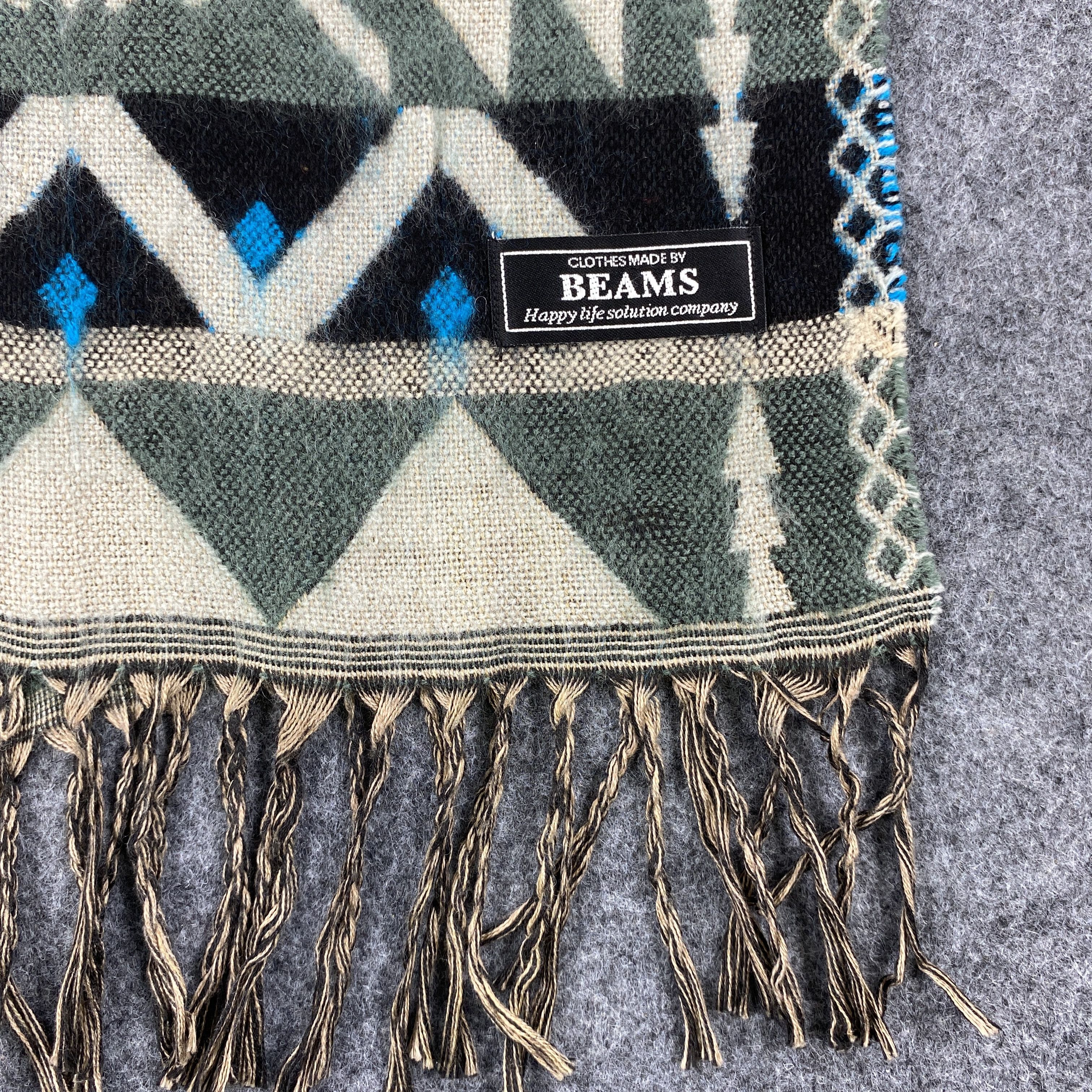 Beams Plus × Vintage Beams Plus Scarf # Muffler # Neckwear # D682 Size ONE SIZE - 3 Thumbnail
