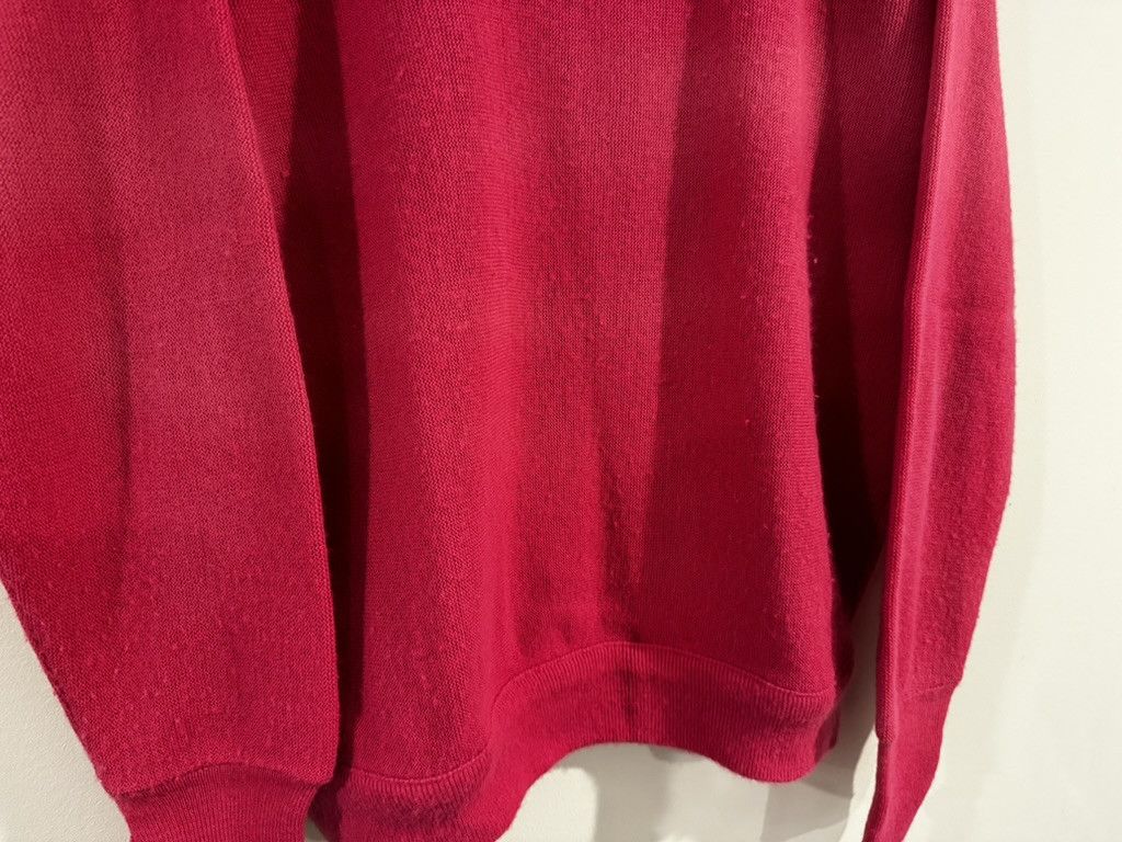 Lacoste x IZOD Pink V-Neck Pullover Sweater Vintage Size US L / EU 52-54 / 3 - 5 Thumbnail