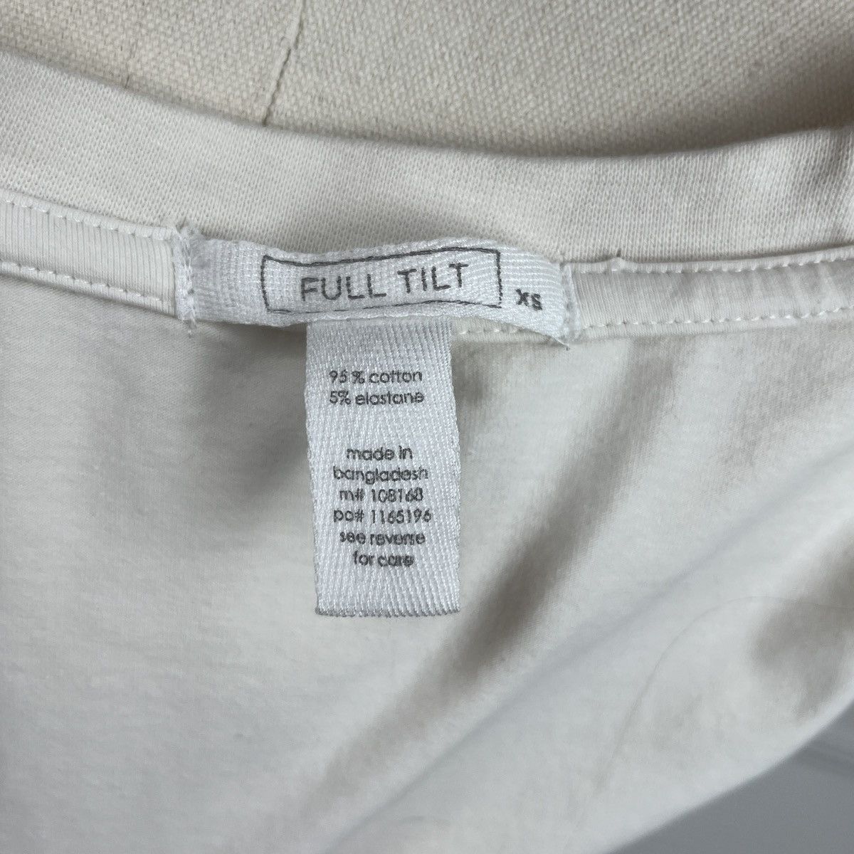 Other Full tilt white faux bra crop top Size XS / US 0-2 / IT 36-38 - 3 Thumbnail
