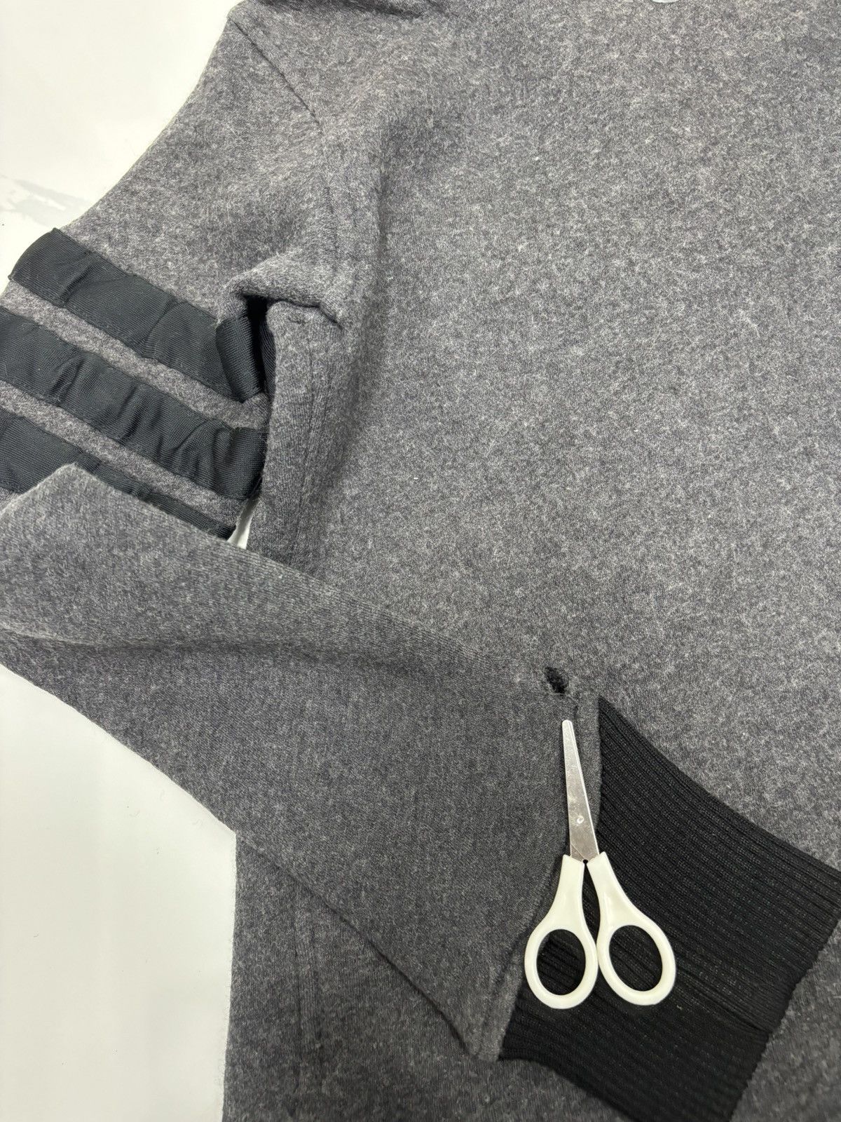 Adidas × Y-3 × Yohji Yamamoto Y-3 Yohji Yamamoto Adidas Black Wool Sweater Size XS / US 0-2 / IT 36-38 - 11 Thumbnail