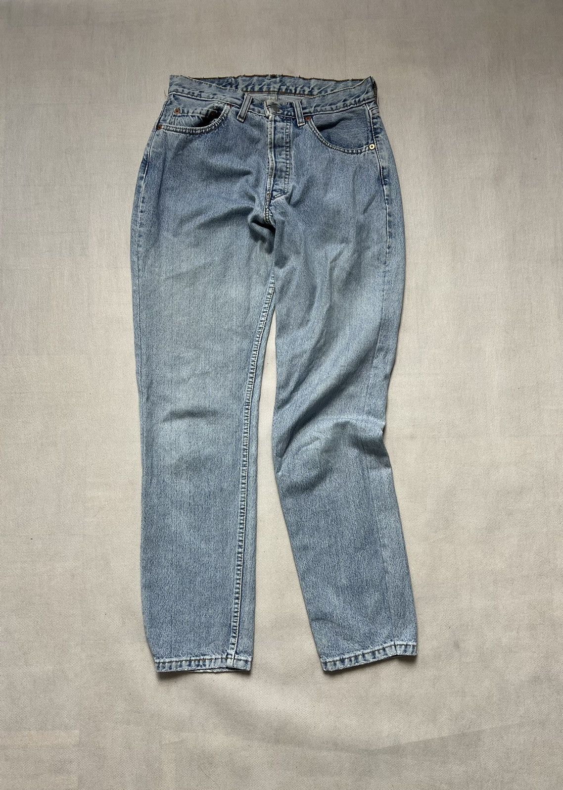 Levi's Pants Levi’s 501 baby blue jeans vintage Size US 32 / EU 48 - 3 Thumbnail