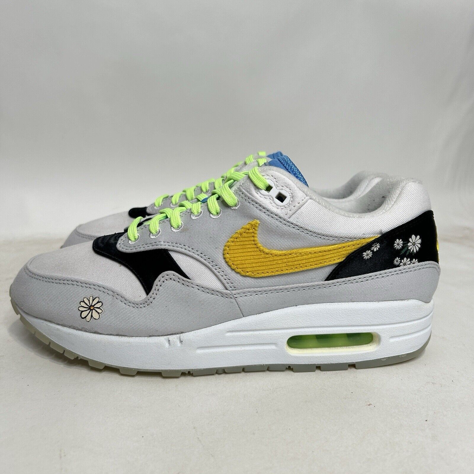 Nike Nike Air Max 1 “Daisy/White Grey Black Yellow” 2024 Size US 8 / EU 41 - 6 Thumbnail
