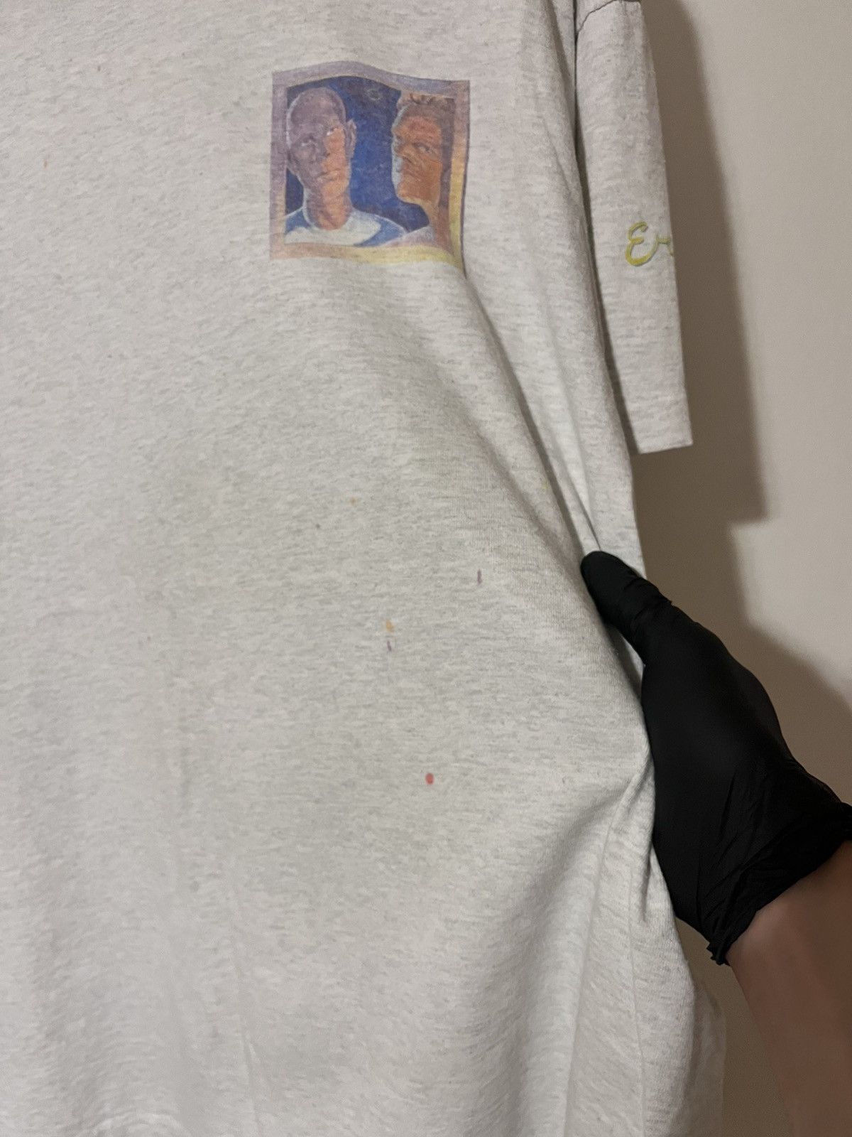 Vintage Erasure 💫 VTG Faded tshirt Size US XL / EU 56 / 4 - 10 Thumbnail