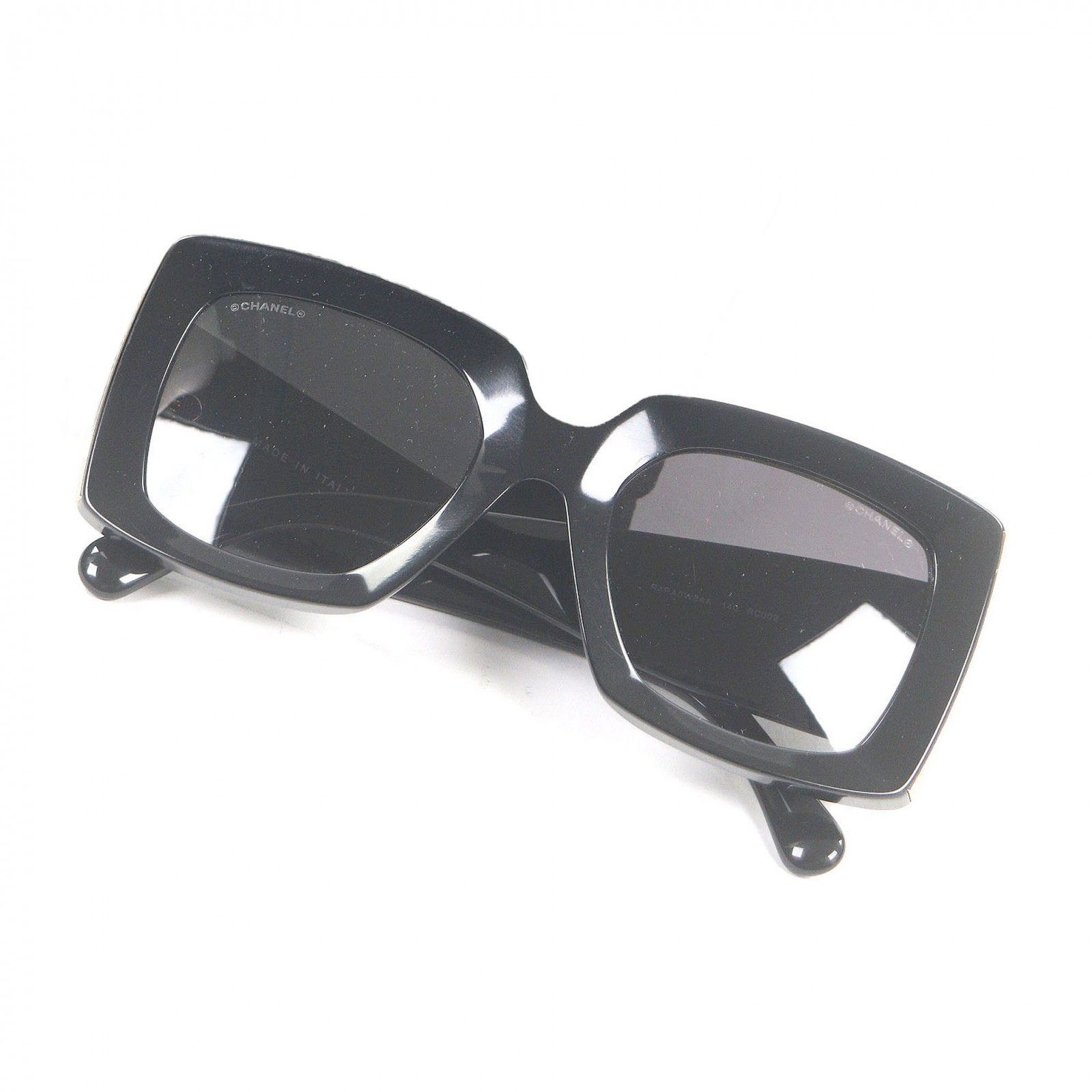 Chanel Chanel CHANEL COCO Mark Rectangle Sunglasses Plastic / Synthetic Sunglasses DUTY FREE for USA Size ONE SIZE - 1 Thumbnail