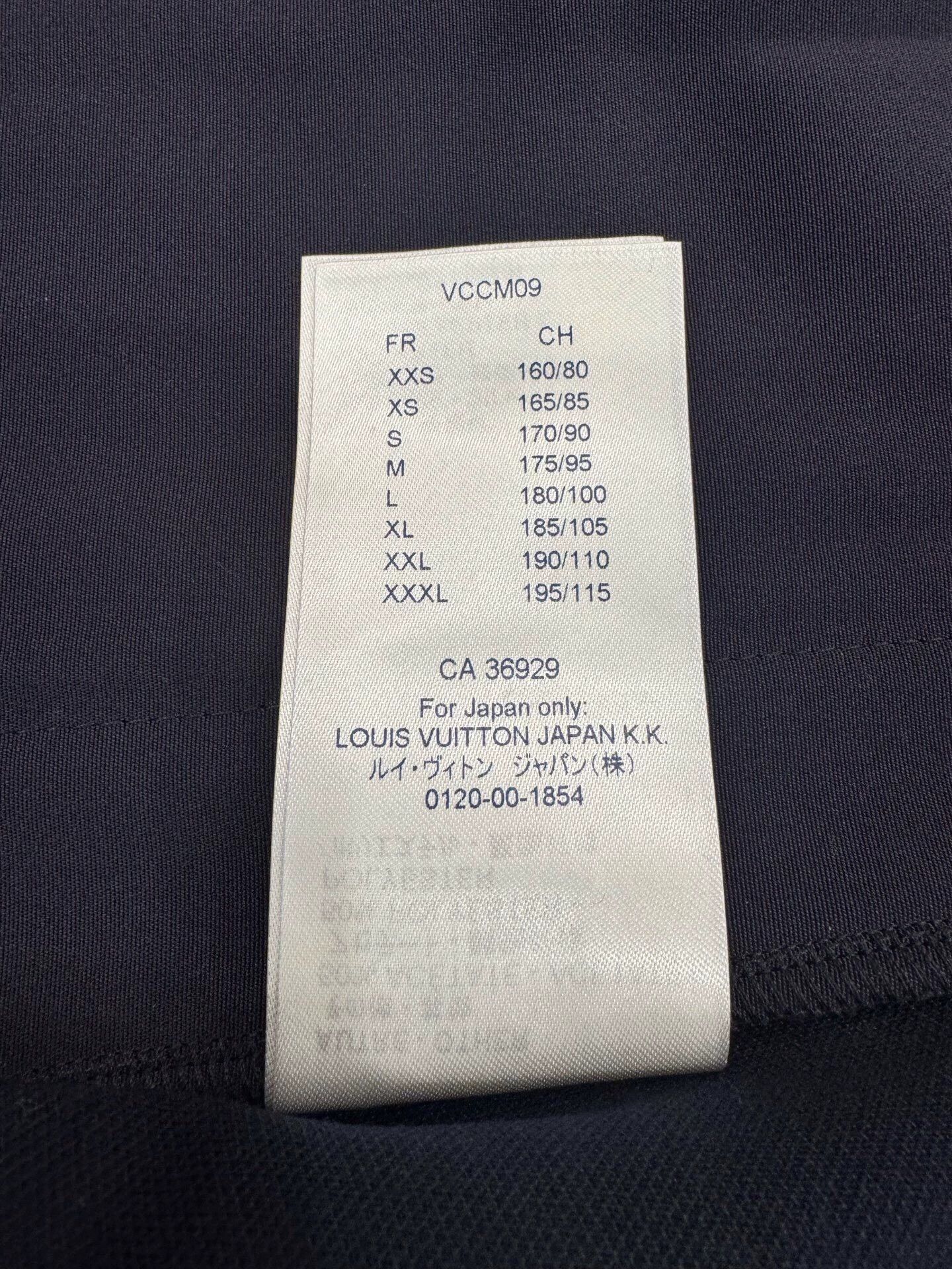 Louis Vuitton Louis Vuitton Navy/Grey Logo Pocket Zip Jacket S Size US S / EU 44-46 / 1 - 7 Thumbnail