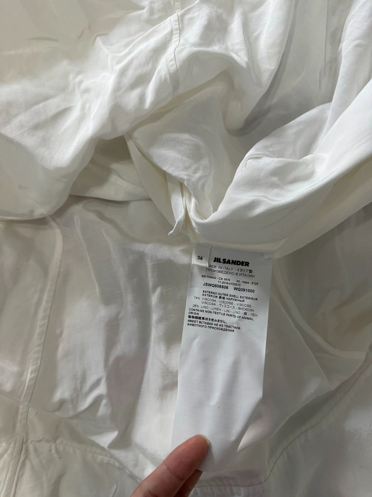 Jil Sander Jil Sander Flowy Stunning Dress 9/10 Authentic Size XS / US 0-2 / IT 36-38 - 3 Thumbnail