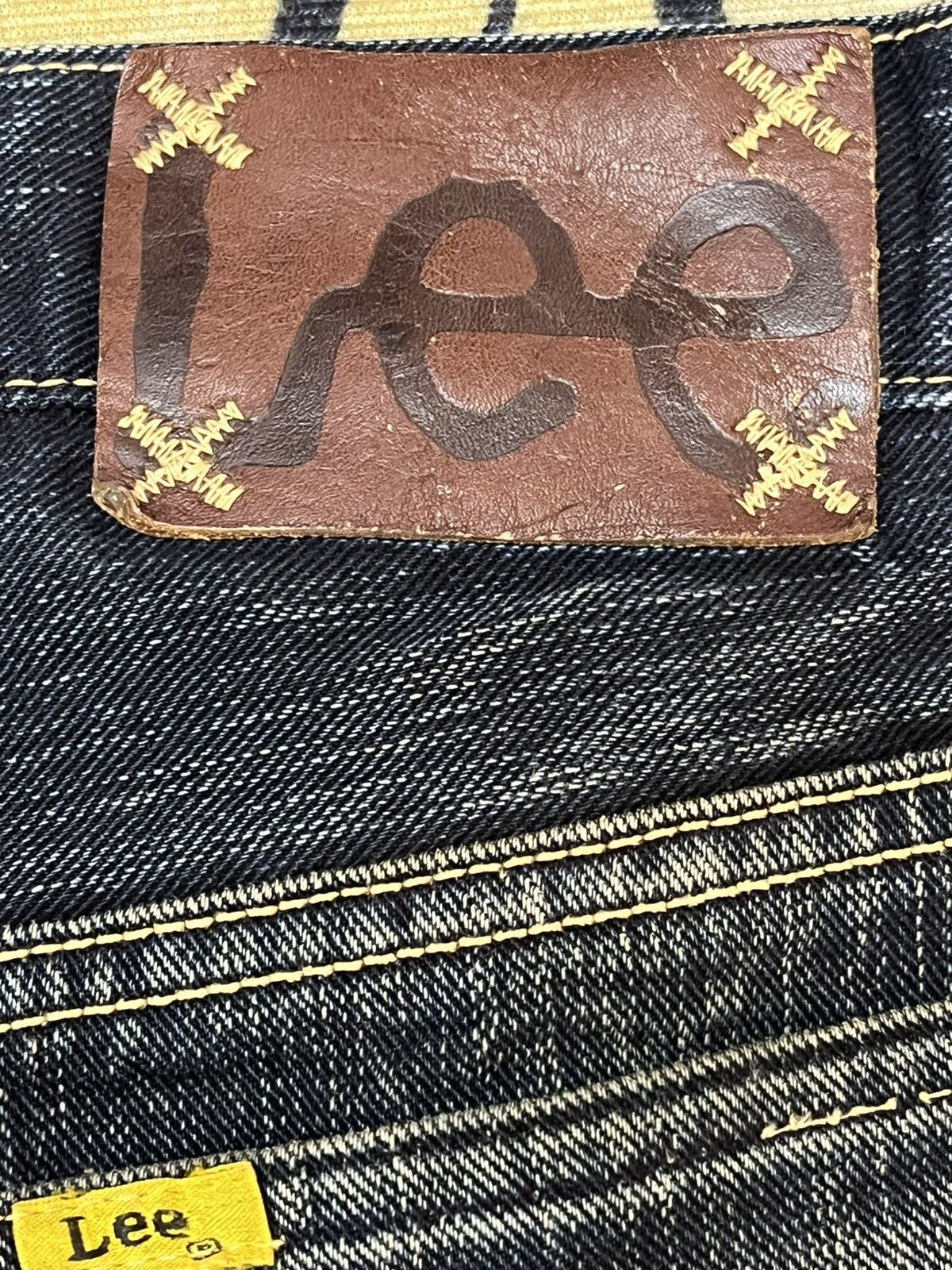 Lee Vintage Lee Riders Mudwash Grunge Distressed Denim Size US 30 / EU 46 - 13 Thumbnail