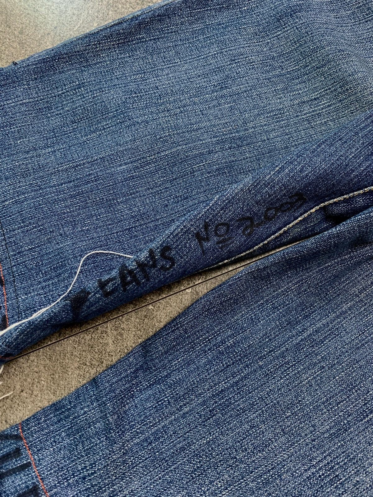 Walter Van Beirendonck FREE TAX! 2003 W&LT Reconstructed Bootcut Denim Jeans Size US 32 / EU 48 - 12 Thumbnail