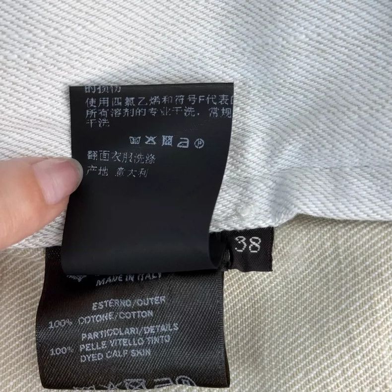Loro Piana LORO PIANA White American-style trousers with plain color Size 25" / US 0 / IT 36 - 6 Thumbnail