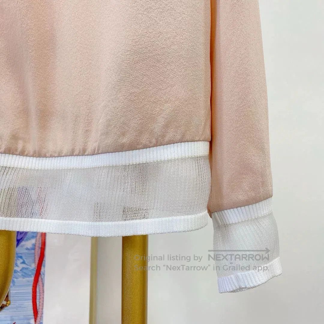 Fendi Fendi Pink Crew Neck Short Sleeve T-shirt. Size XS / US 0-2 / IT 36-38 - 5 Thumbnail