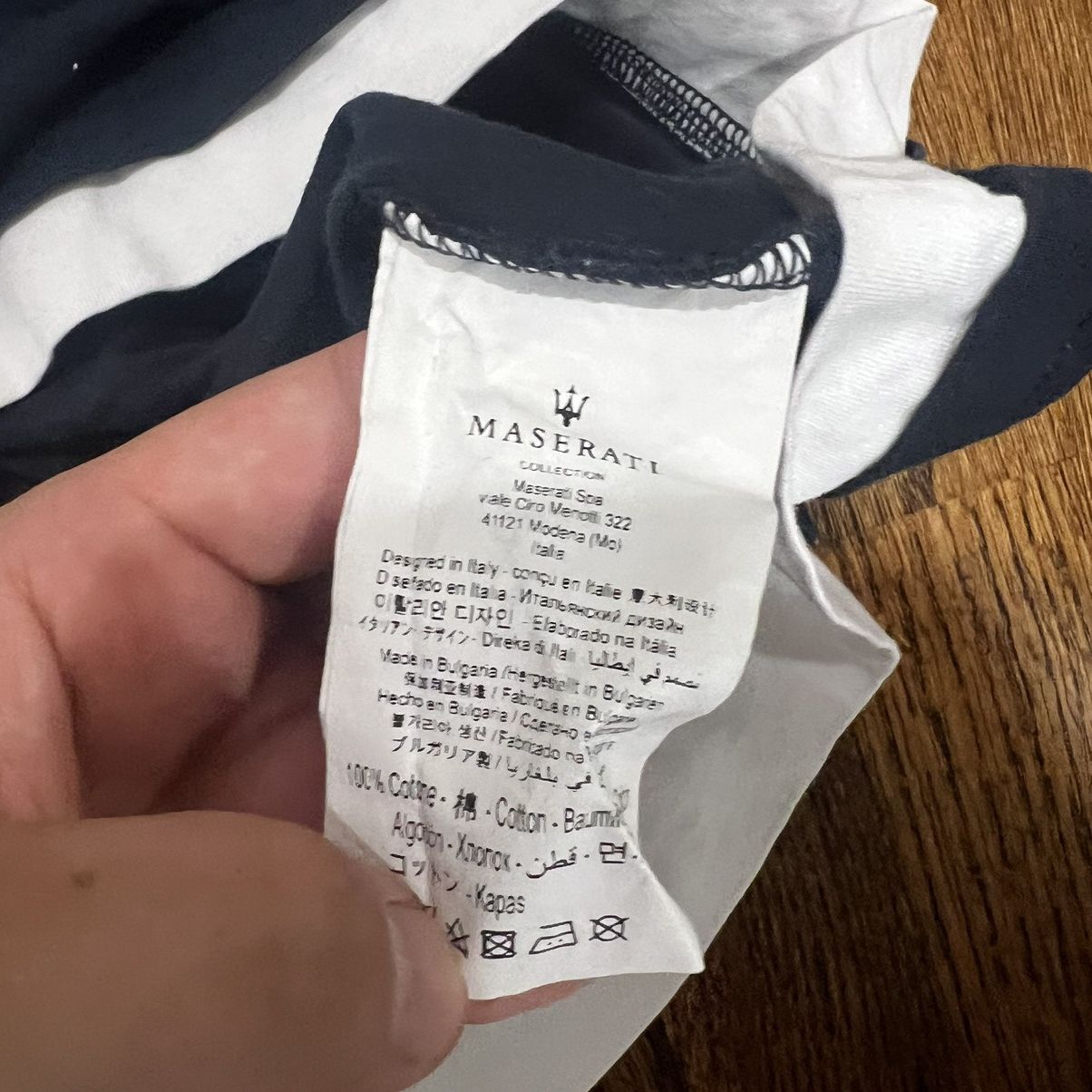 Maserati MASERATI LUXURY TEE Size US M / EU 48-50 / 2 - 4 Thumbnail