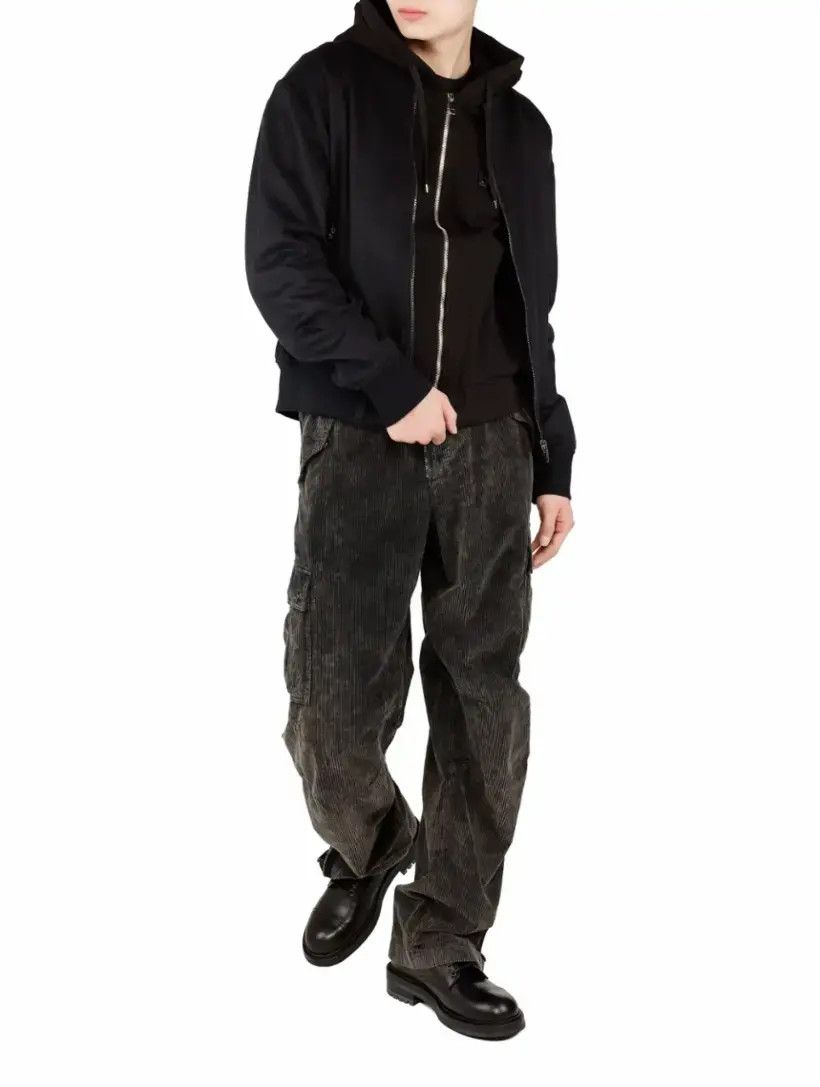 Dolce & Gabbana o1s22i1n0225 Corduroy Cargo Pant in Grey Size US 32 / EU 48 - 2 Thumbnail