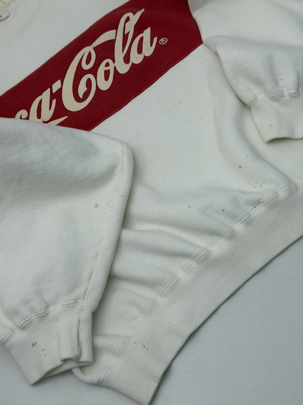 Coca Cola Vintage 80s Coca Cola Crewneck Sweatshirt Size L Boxy Fit Size US L / EU 52-54 / 3 - 7 Thumbnail