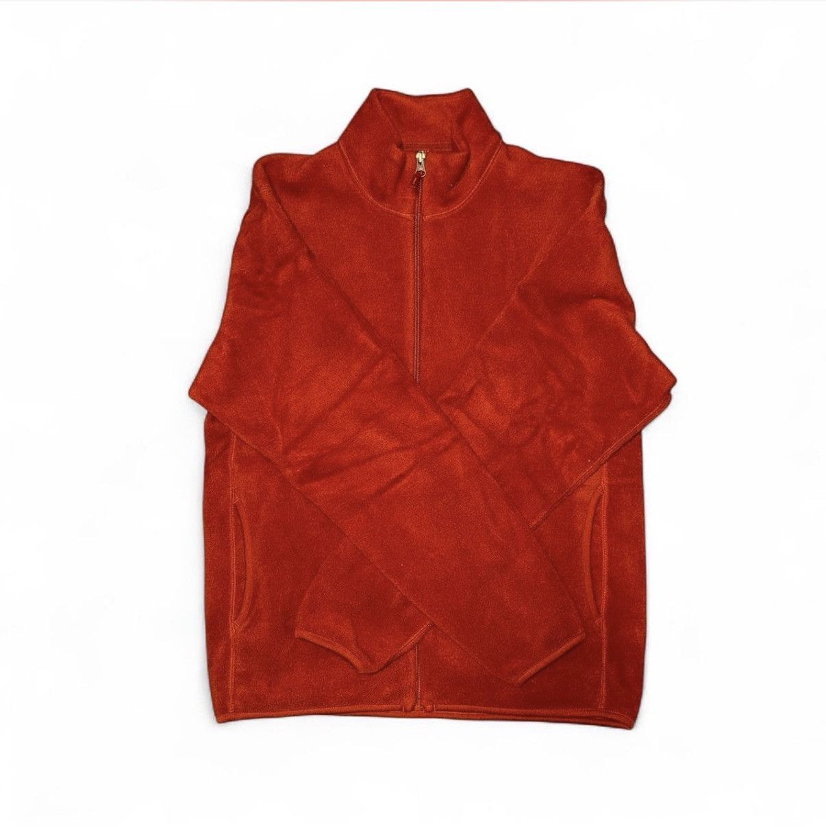Uniqlo Uniqlo Burnt orange fleece jacket Size US XS / EU 42 / 0 - 1 Thumbnail