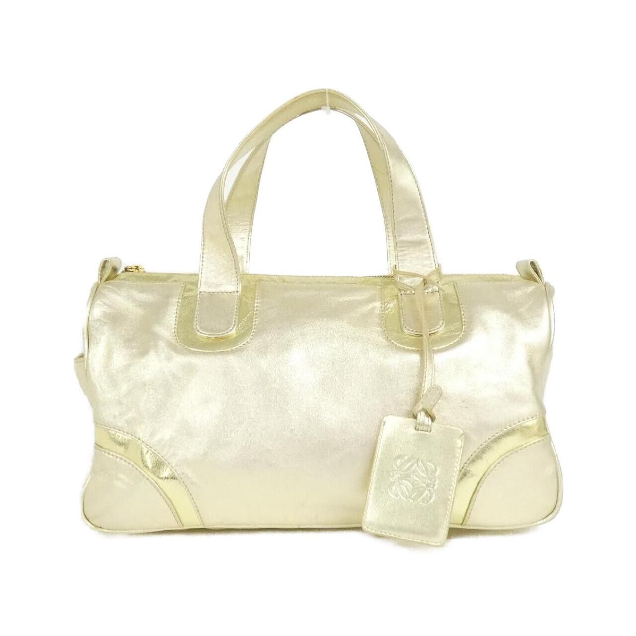 Loewe Loewe Loewe Metallic Leather Handbag Leather Handbag 32512145 DUTY FREE for USA Size ONE SIZE - 1 Thumbnail