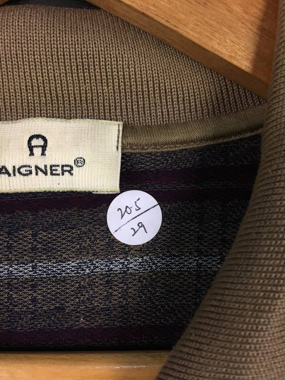 Etienne Aigner Vtg Aigner Made In Italy Retro Preppy Patterned Polo Shirt Size US L / EU 52-54 / 3 - 11 Thumbnail