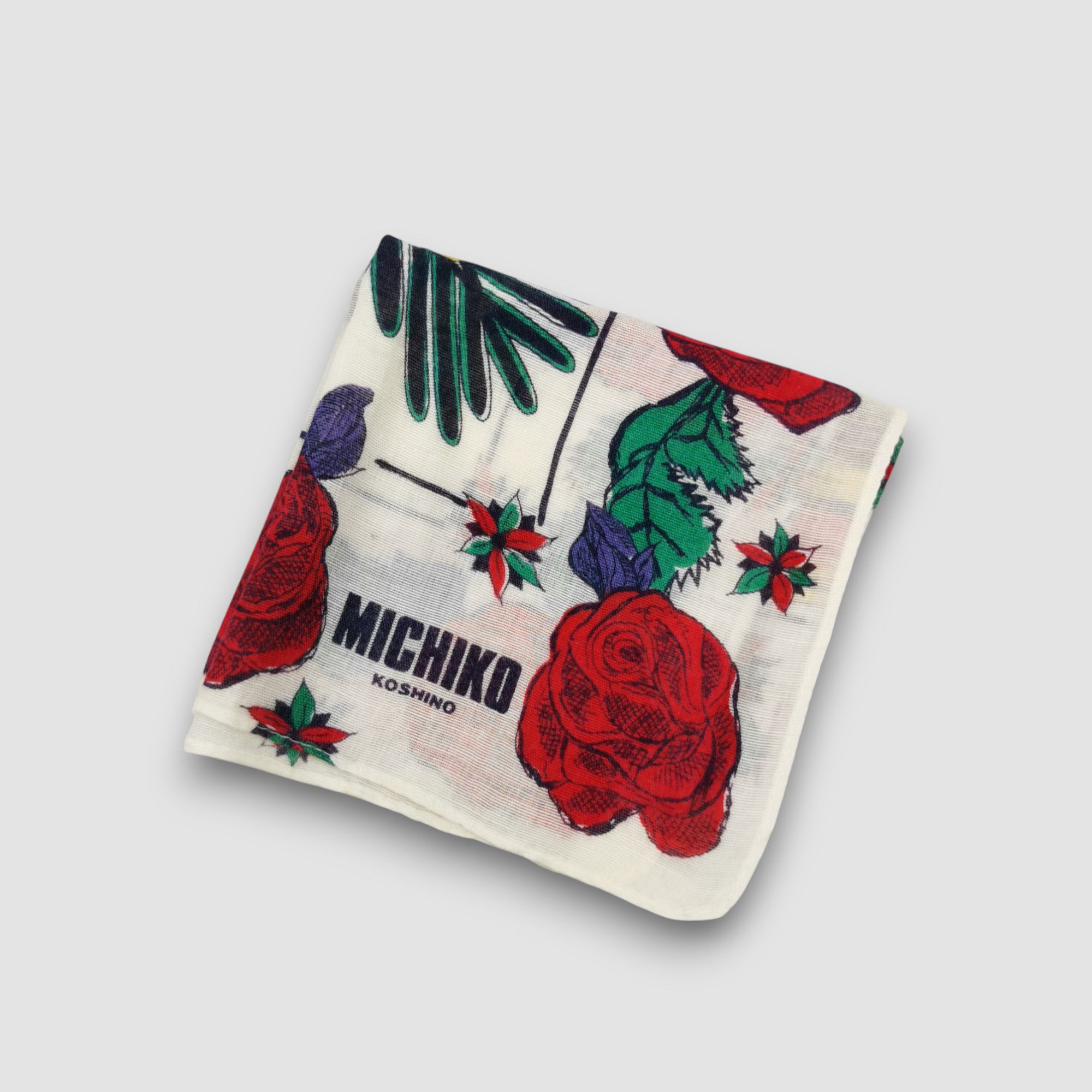 Michiko Koshino London Vintage Michiko London Handkerchief Neckerchief Bandana Size ONE SIZE - 3 Thumbnail