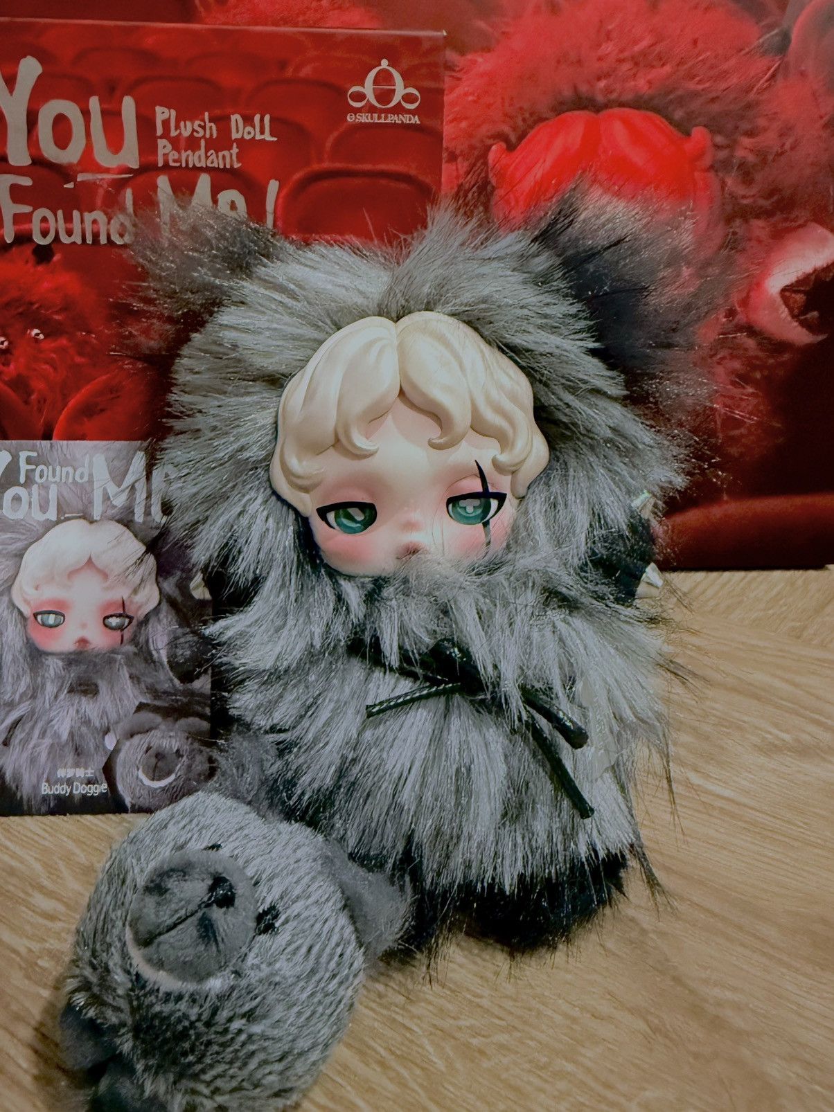 POP MART Skullpanda You found Me Series Secret - Baddy Doggy Size ONE SIZE - 2 Thumbnail