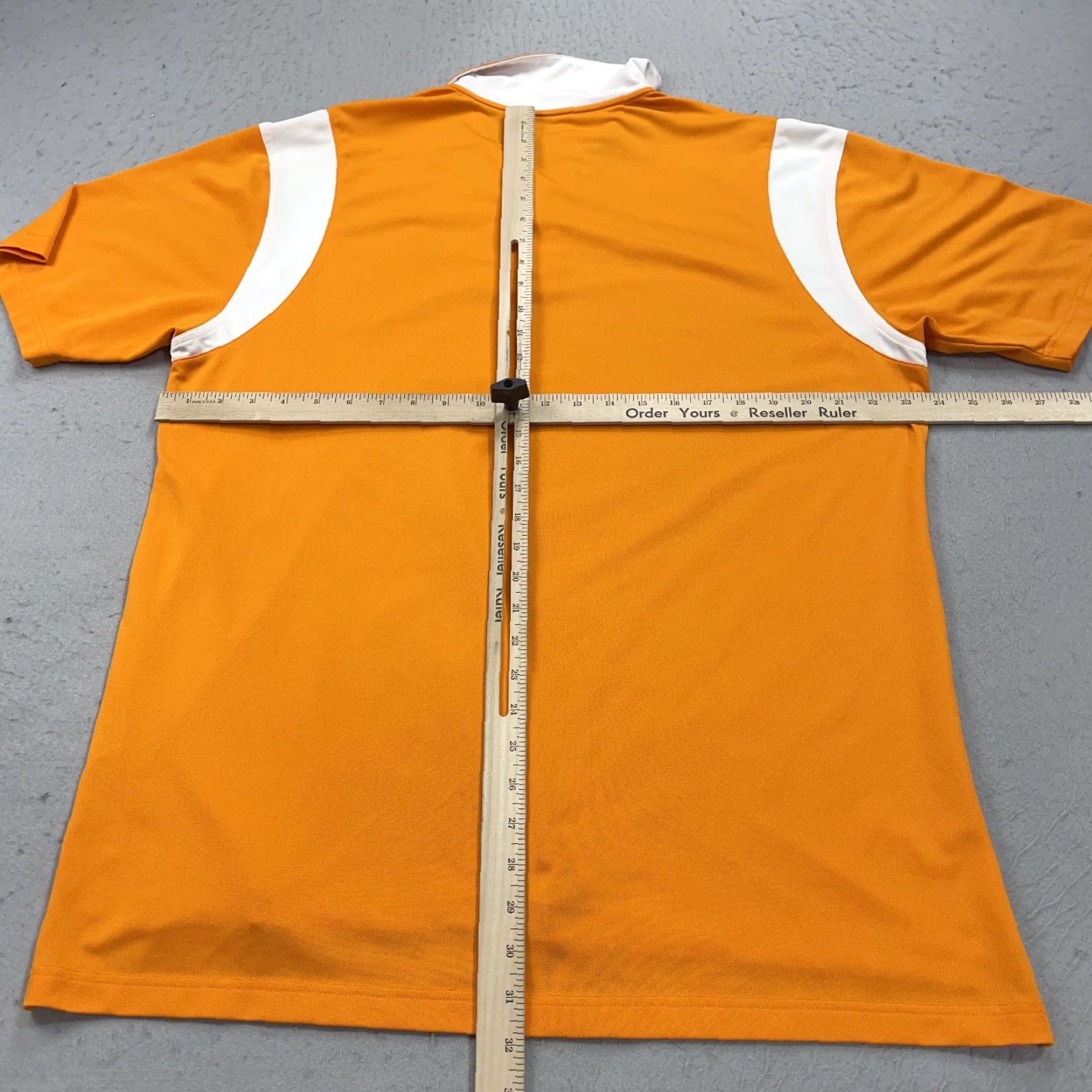 Vintage Masters Tech Polo Shirt Mens XL Orange Golf Solid Logo Embroidered Performance Logo Size US XL / EU 56 / 4 - 6 Thumbnail