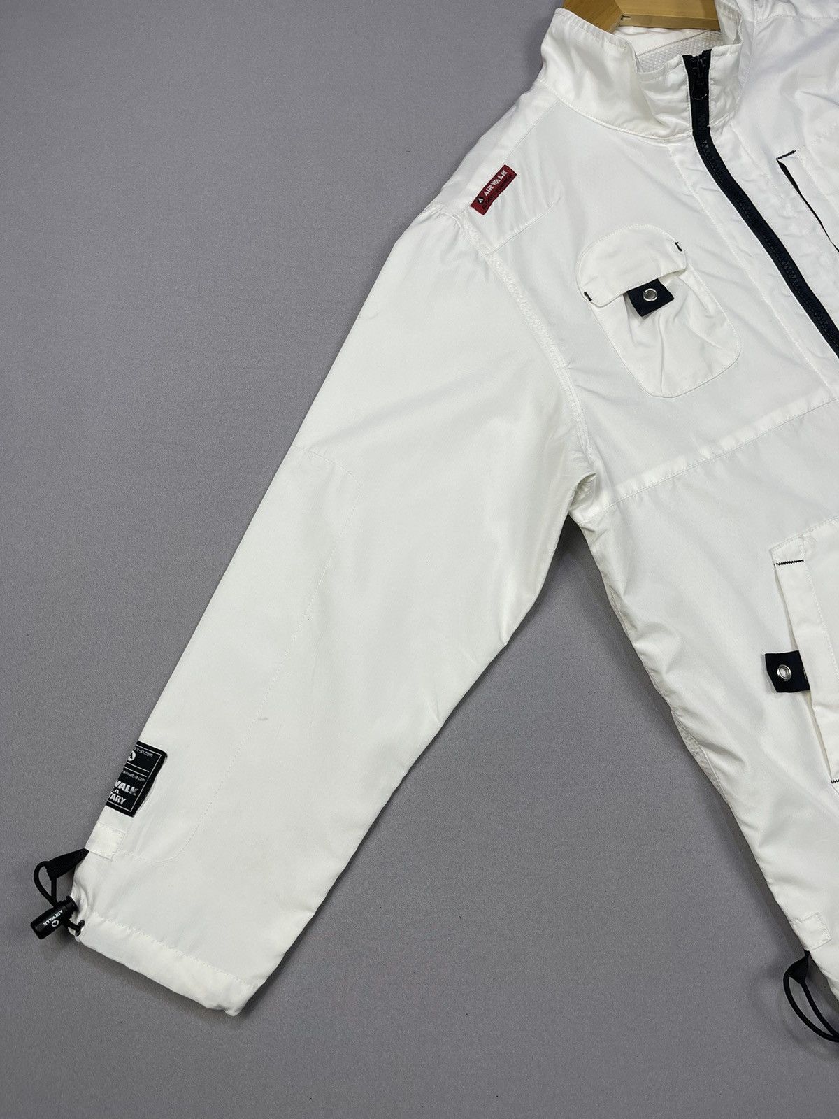 Airwalk AIRWALK U.S.A MILITARY Multi Pocket Utility Wind Breaker Size US XXS / EU 40 - 3 Thumbnail
