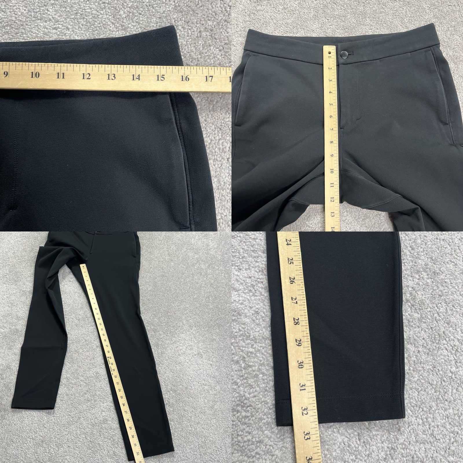 Lululemon Lululemon Pants Mens 30 31x32 Drawstring ABC Classic Chino Slim LM5346S Black Size US 30 / EU 46 - 9 Thumbnail