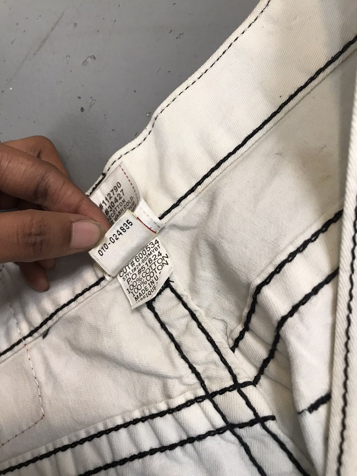True Religion × Vintage Vintage true religion inspired Joey super T denim jort Size US 36 / EU 52 - 7 Thumbnail