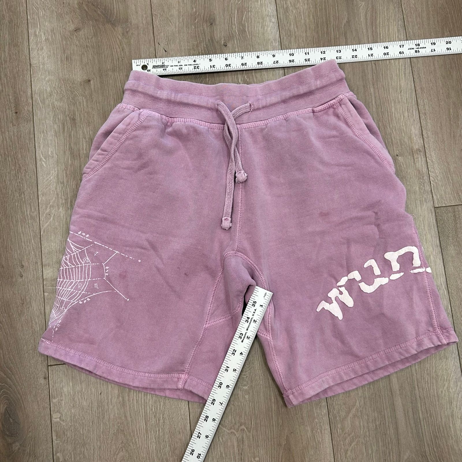 Sp5der Spider Worldwide Gunna Wunna sweat shorts size Medium M B20 Size US 30 / EU 46 - 3 Thumbnail