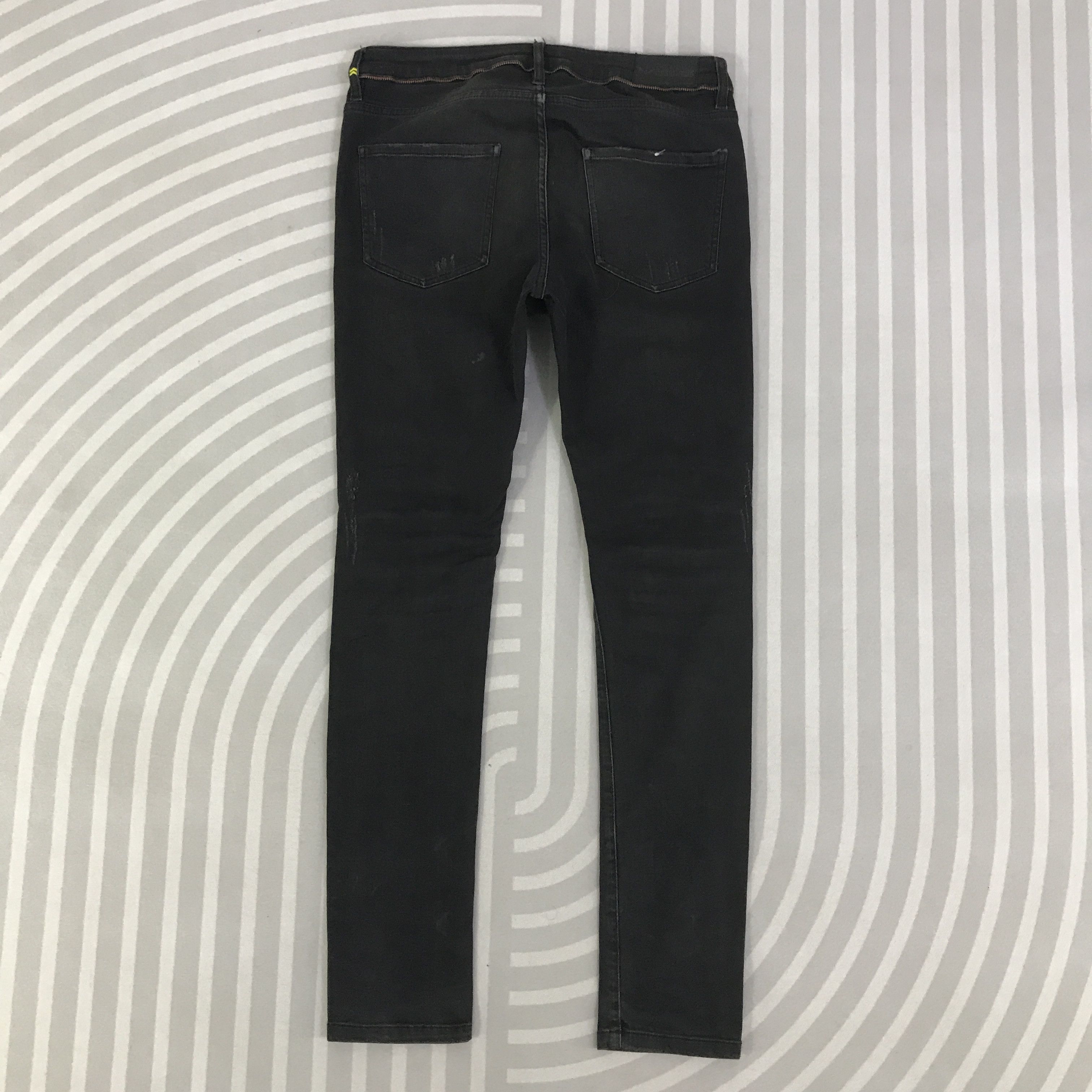Japanese Brand Vintage The New Designers Punk Jeans K130B20 Size US 31 - 4 Thumbnail