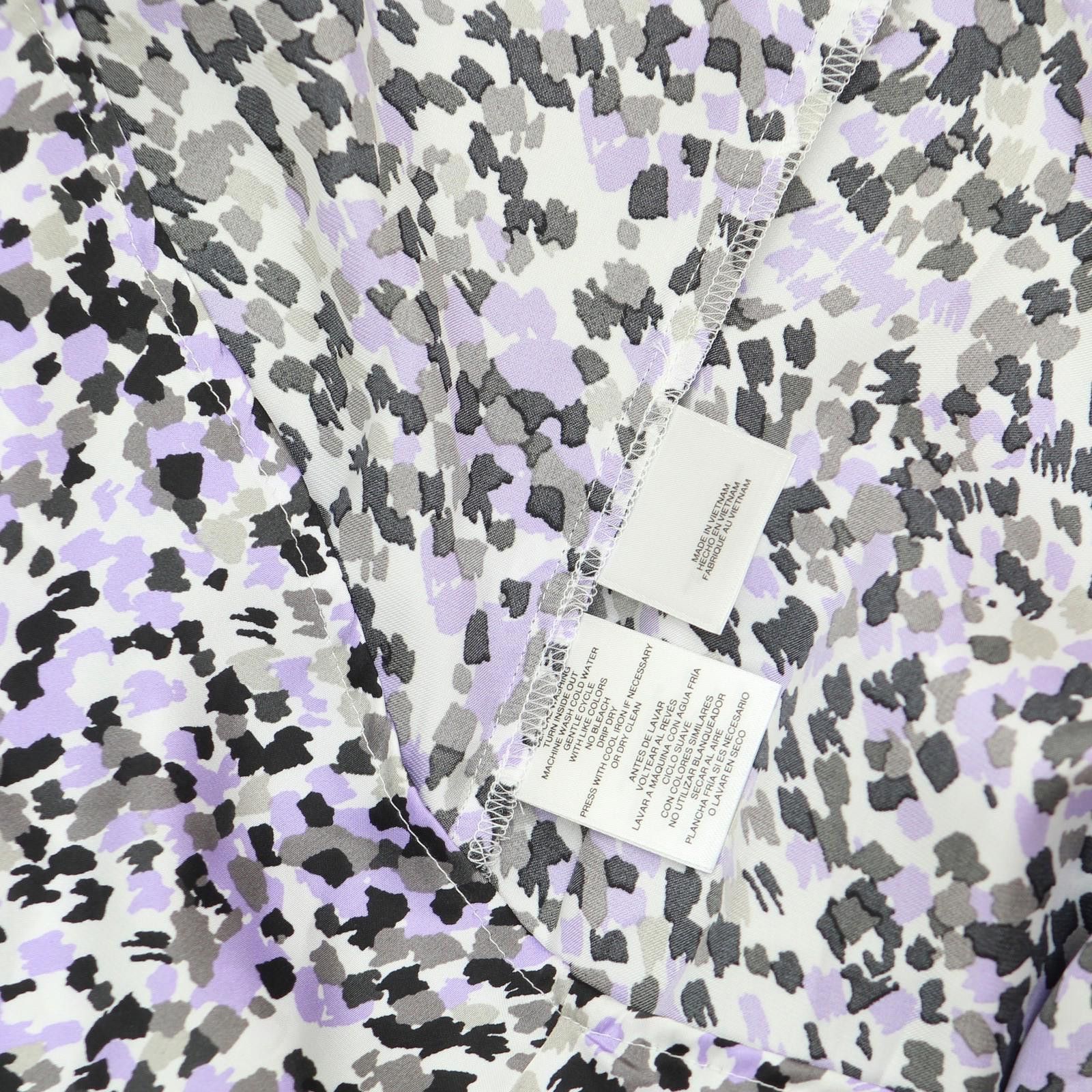 Other Nwt Kasper Blouse Shirt Vanilla Ice / Lavender Purple Ps Size S / US 4 / IT 40 - 4 Thumbnail