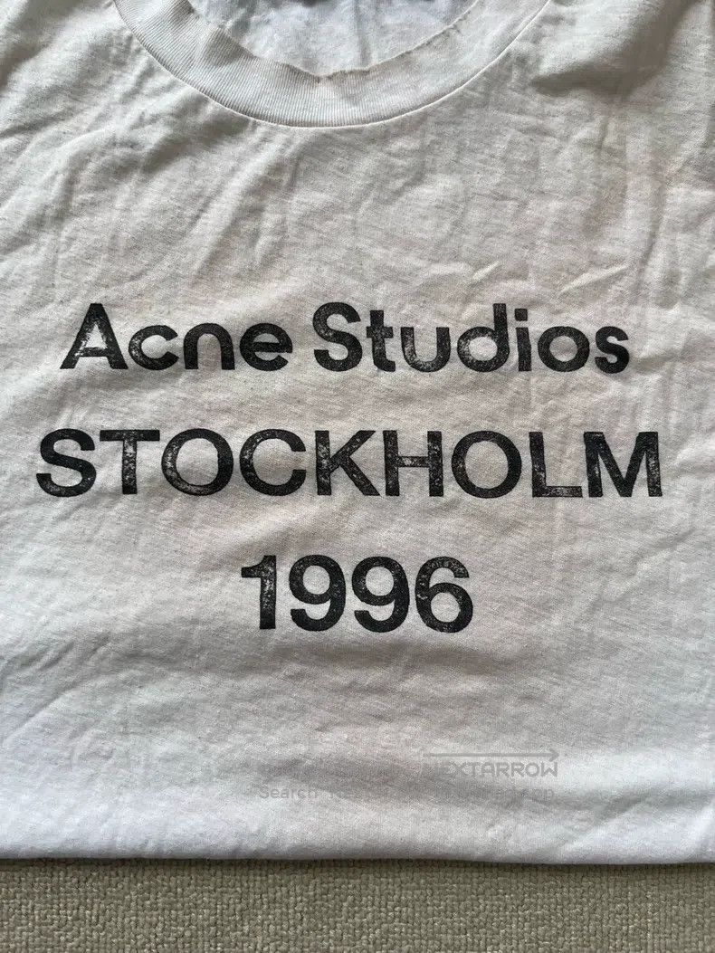 Acne Studios Acne Studios Slogan logo long-sleeve Size US XL / EU 56 / 4 - 3 Thumbnail