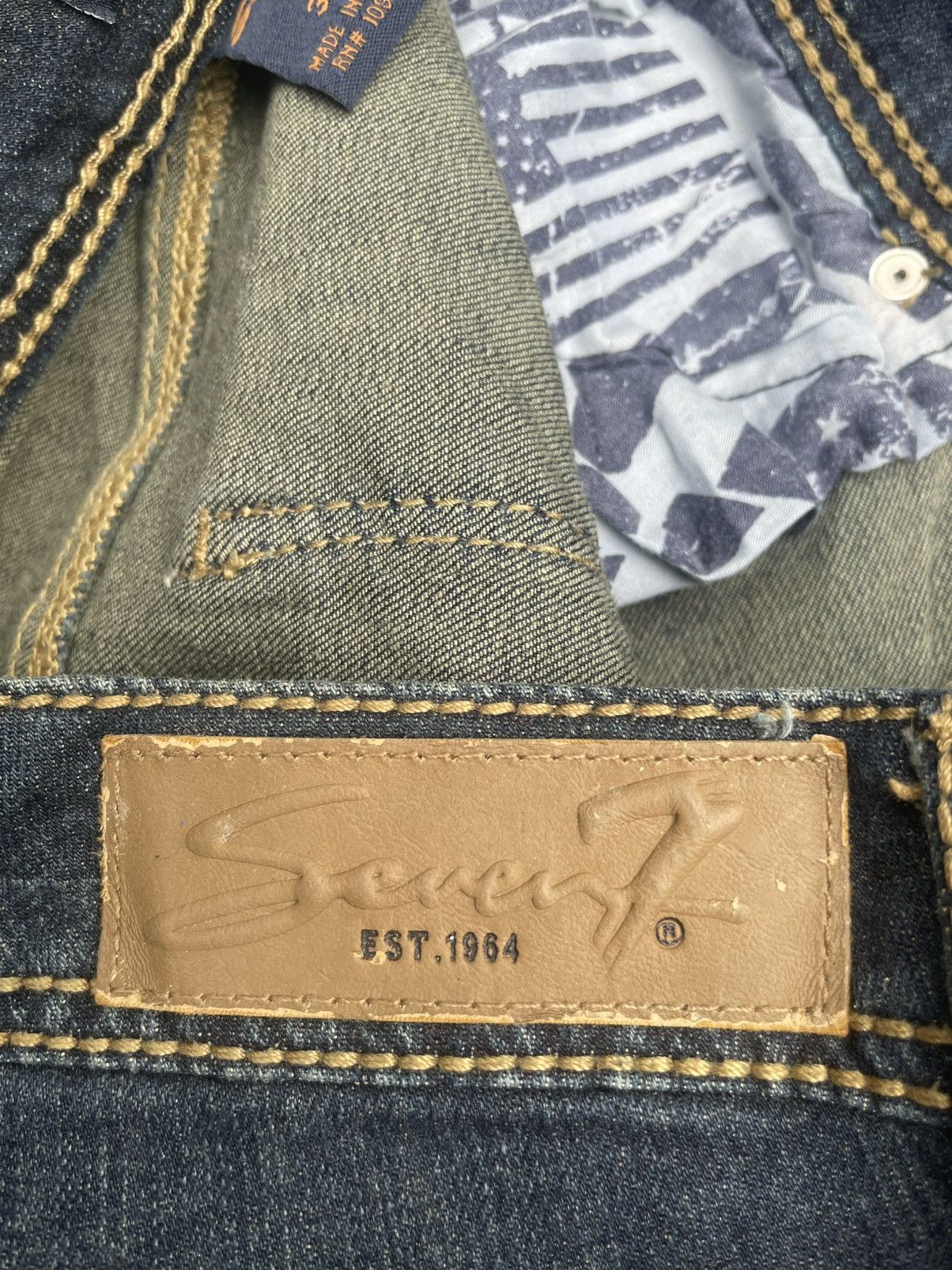 Designer × Seven 7 Seven 7 Flare Denim Size 33" - 12 Thumbnail