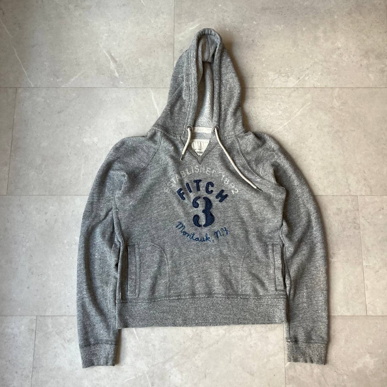 Abercrombie & Fitch Abercrombie & Fitch New York V Neck Hoodie Size L / US 10 / IT 46 - 4 Thumbnail