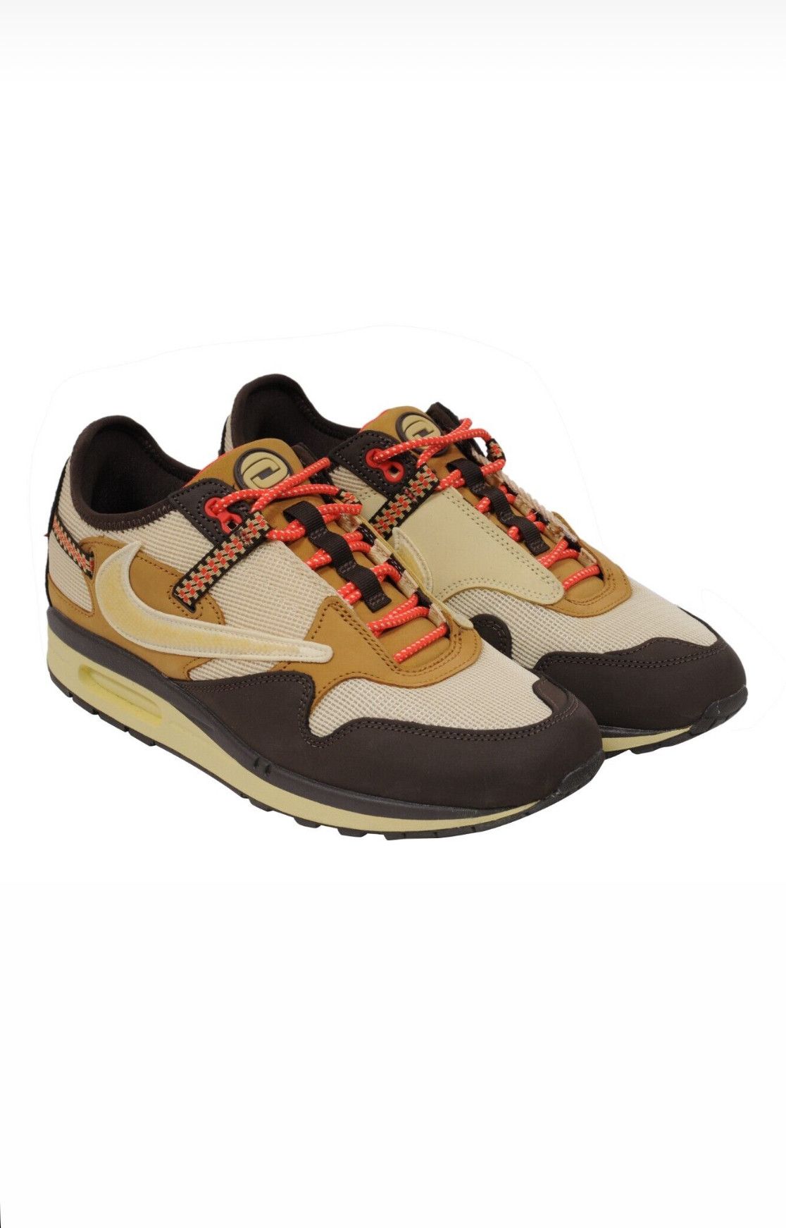 Nike × Travis Scott Nike Cactus Jack Air Max 1 CJ Sneakers Size US 11 / EU 44 - 1 Thumbnail