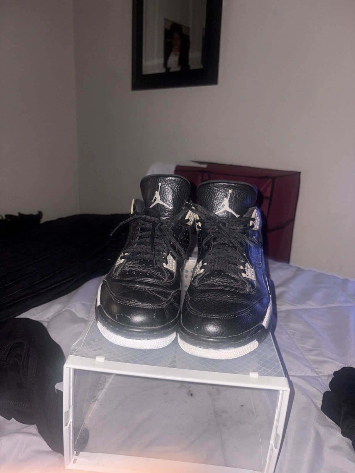 Jordan Brand Air Jordan 4 Retro Oreo (2015) Size US 12 / EU 45 - 12 Thumbnail