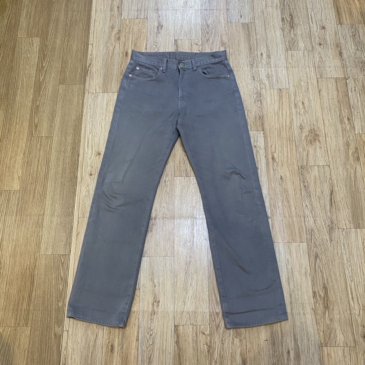 Blue Blue Japan 2000s Okura Iron Market Japan Wide Leg Pants Size US 28 / EU 44 - 2 Thumbnail