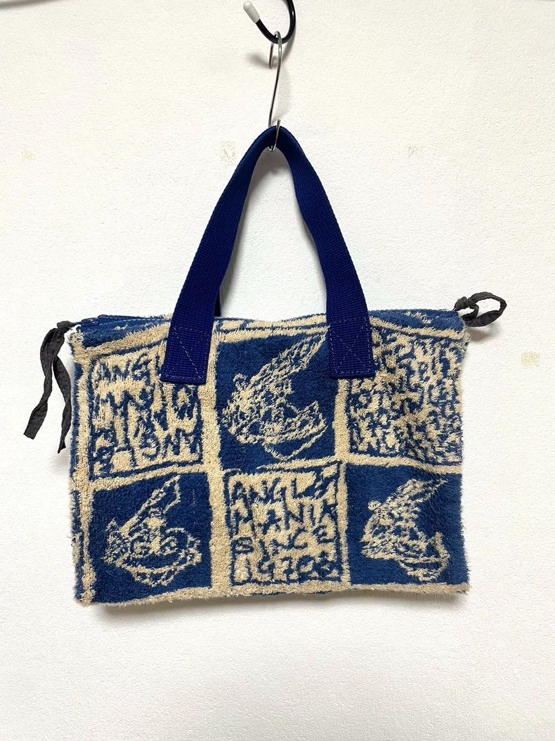 Vivienne Westwood Vivienne Westwood size os Lovely blue towel handbag Size ONE SIZE - 4 Thumbnail