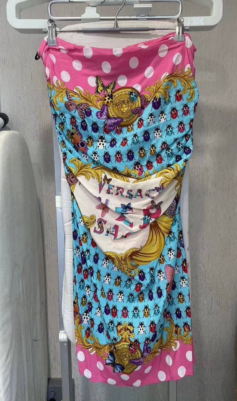 Versace Versace bandeau floral dress Size XXL / US 16-18 / IT 52-54 - 1 Thumbnail