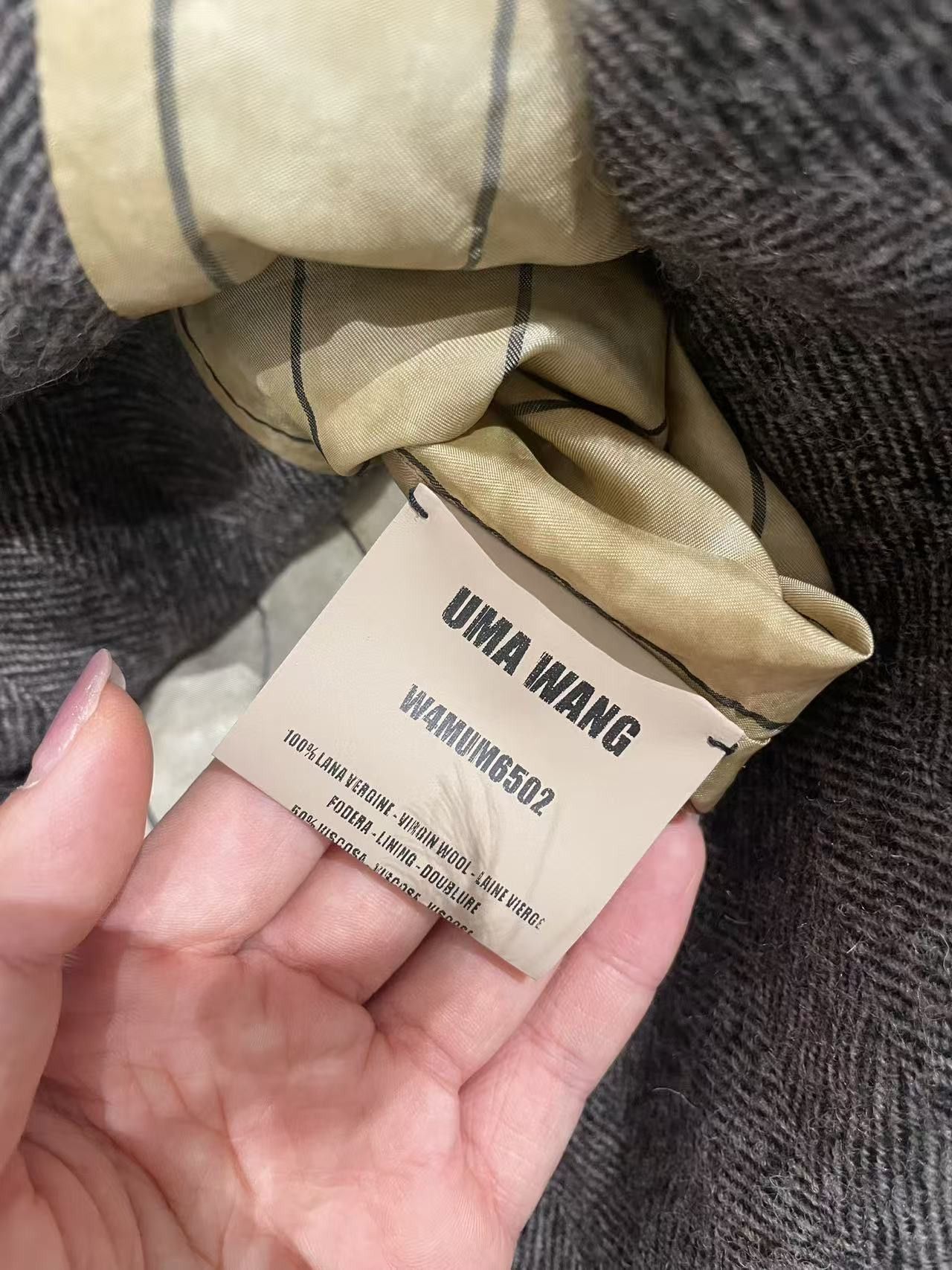 Uma Wang UMA WANG Gray Lapel Wool Blazer Size M / US 6-8 / IT 42-44 - 13 Thumbnail