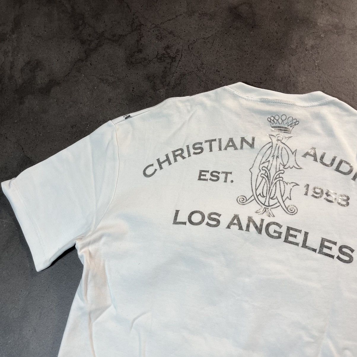 Ed Hardy Ed Hardy Y2K Vintage Saint Mary Big Logo Tee Tshirt Hype Size US M / EU 48-50 / 2 - 12 Thumbnail