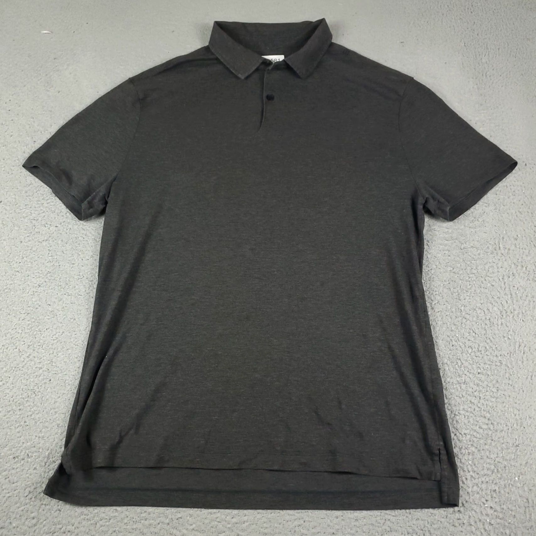 Lululemon Lululemon Polo Shirt Mens Large Gray Tech Casual Short Sleeve Adult Polo Shirt Casual Mens Gray L Size US L / EU 52-54 / 3 - 2 Thumbnail