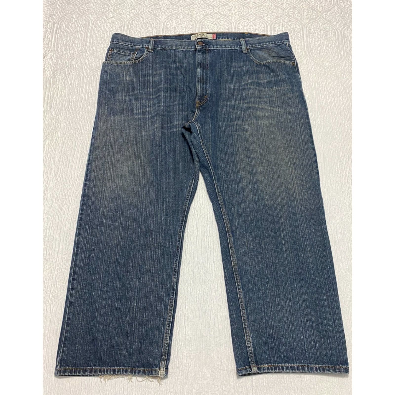 Levi's Levis 559 Jeans Mens Size 48×29 Blue Wide Leg Relaxed Straight Size US 32 / EU 48 - 2 Thumbnail