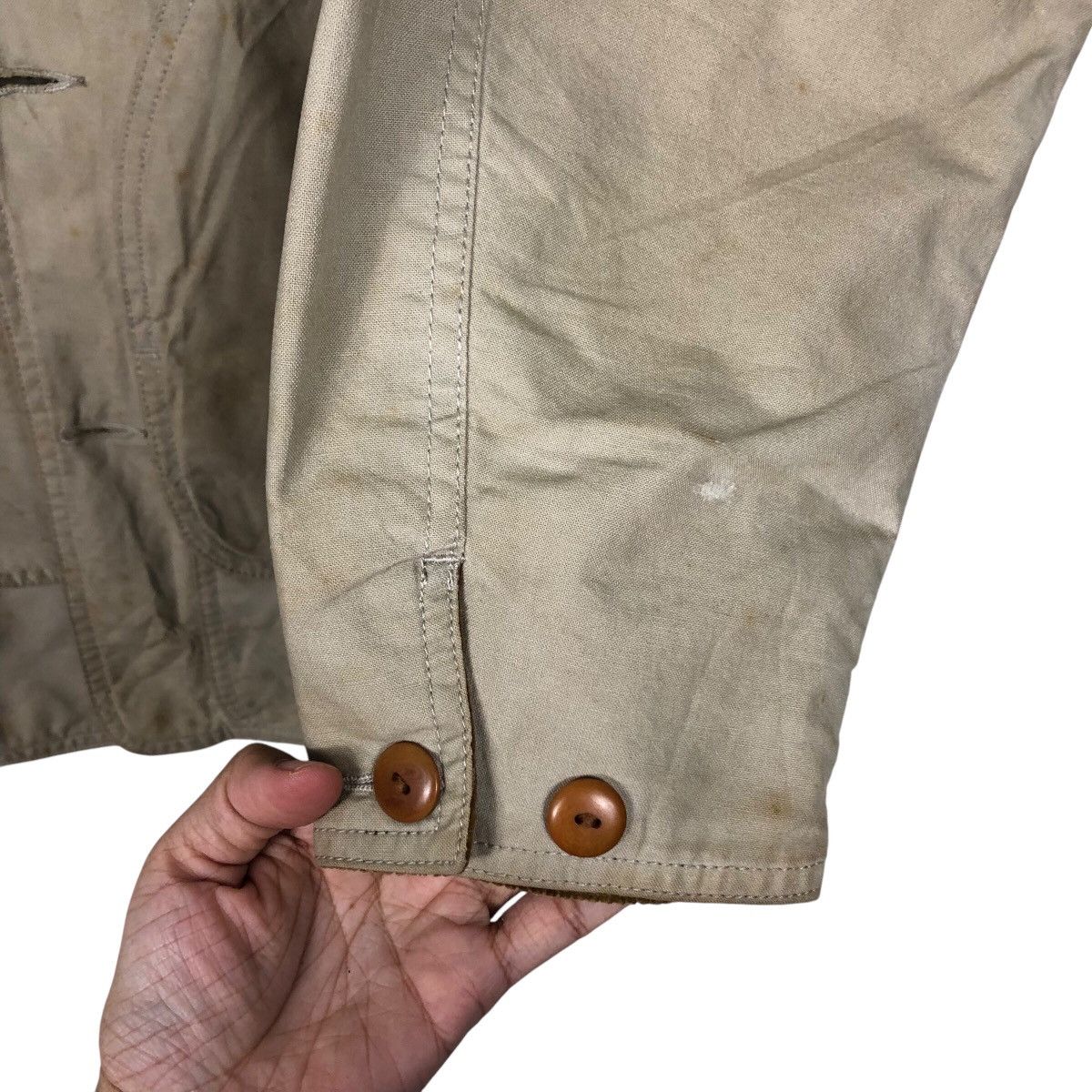 Japanese Brand 📌Vintage Chore Jacket Duck Canvas Banan Republic Blaket Size US S / EU 44-46 / 1 - 16 Thumbnail