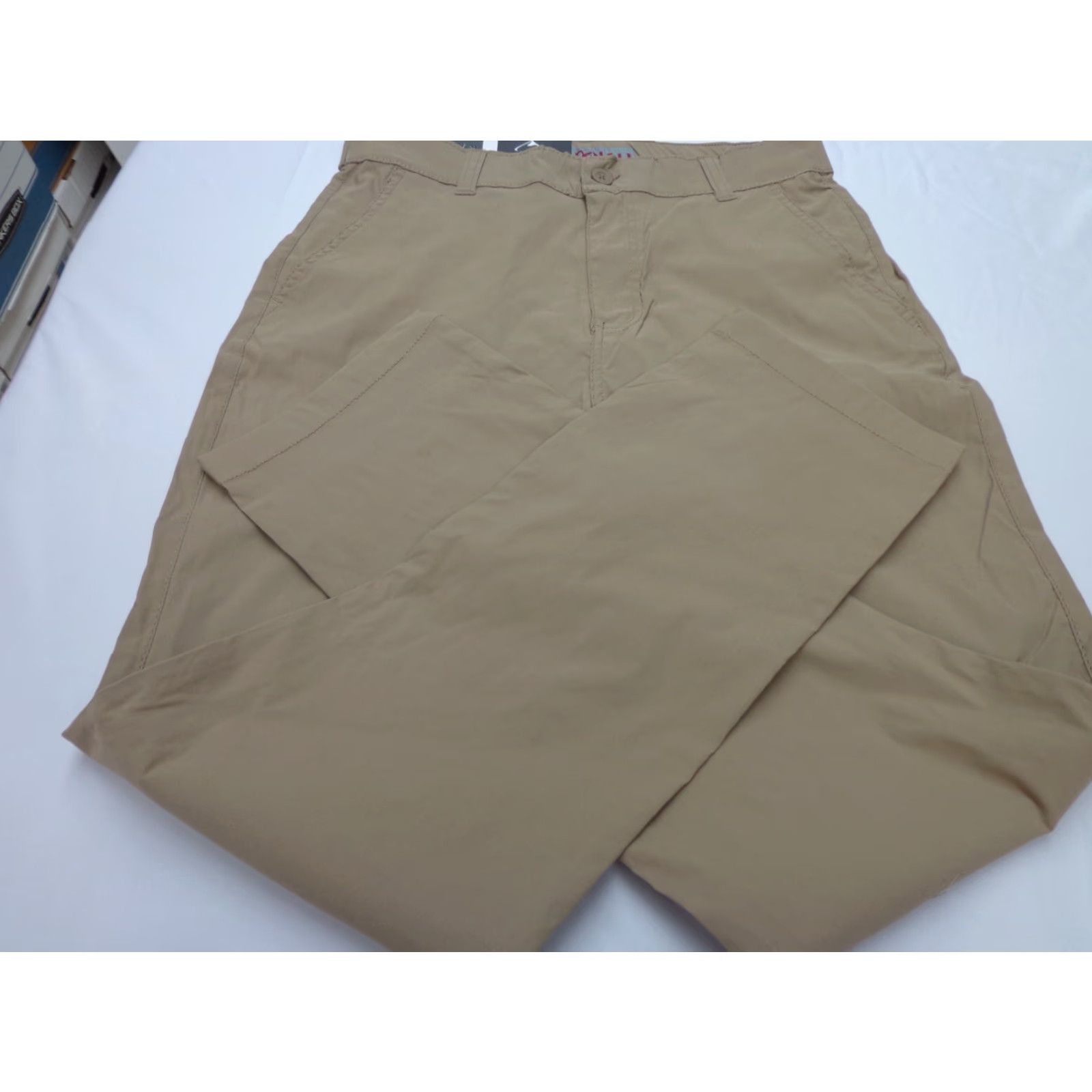 Vintage DENALI Technical Stretch Pants Beige 32x30 Men's Regular 94% Nylon 6% Spandex Comfort Stretch Zip Size US 32 / EU 48 - 4 Thumbnail